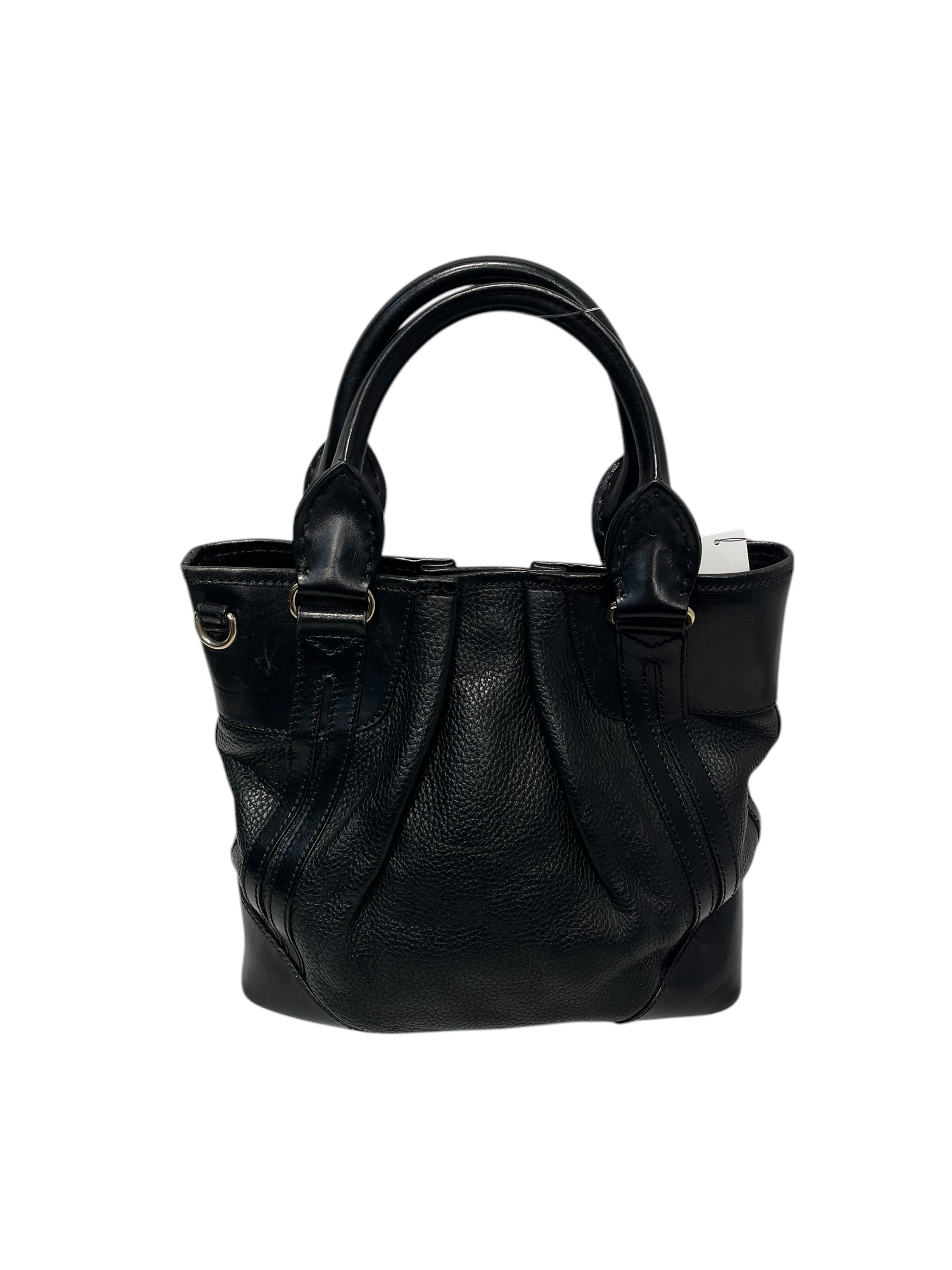 BURBERRY/Bag/Leather/BLK/Bridle Whipstitch view 4