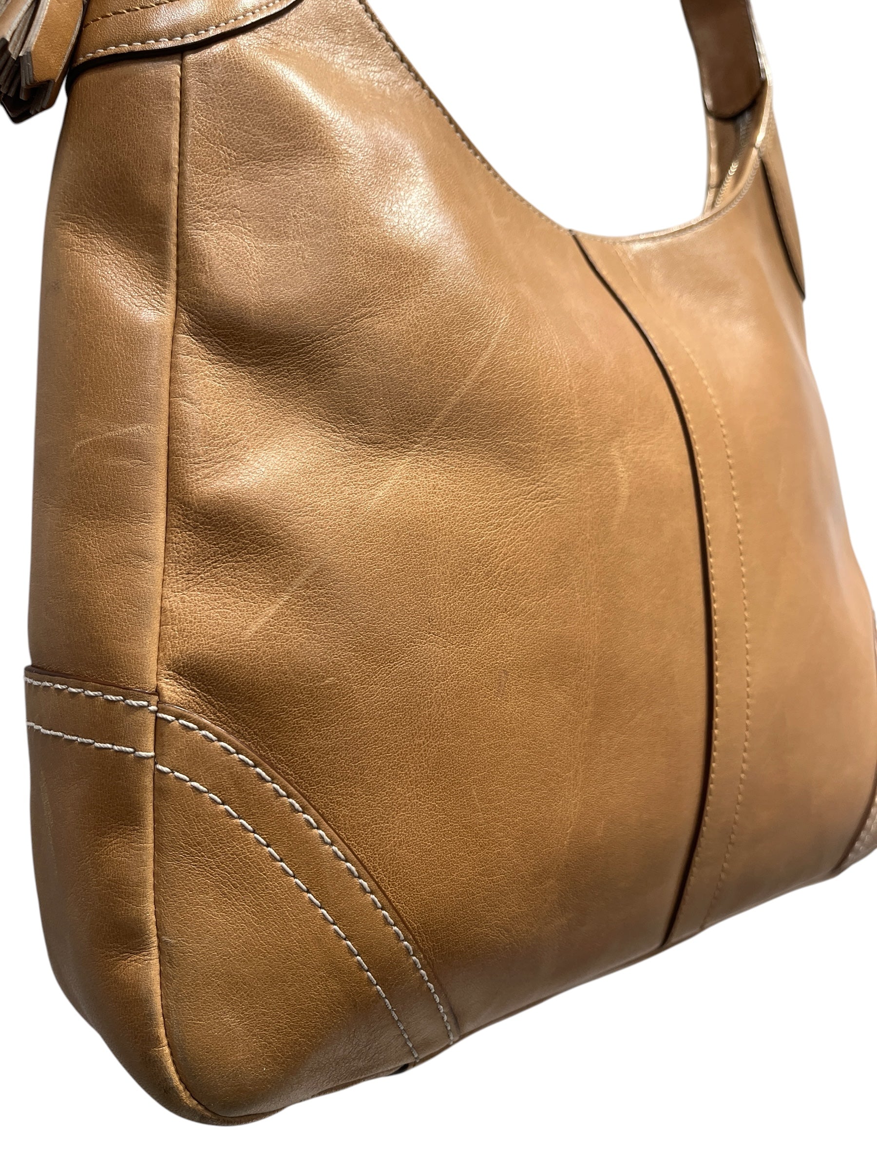 COACH/Hand Bag/Leather/CML/COACH HAMILTON BAG view 6
