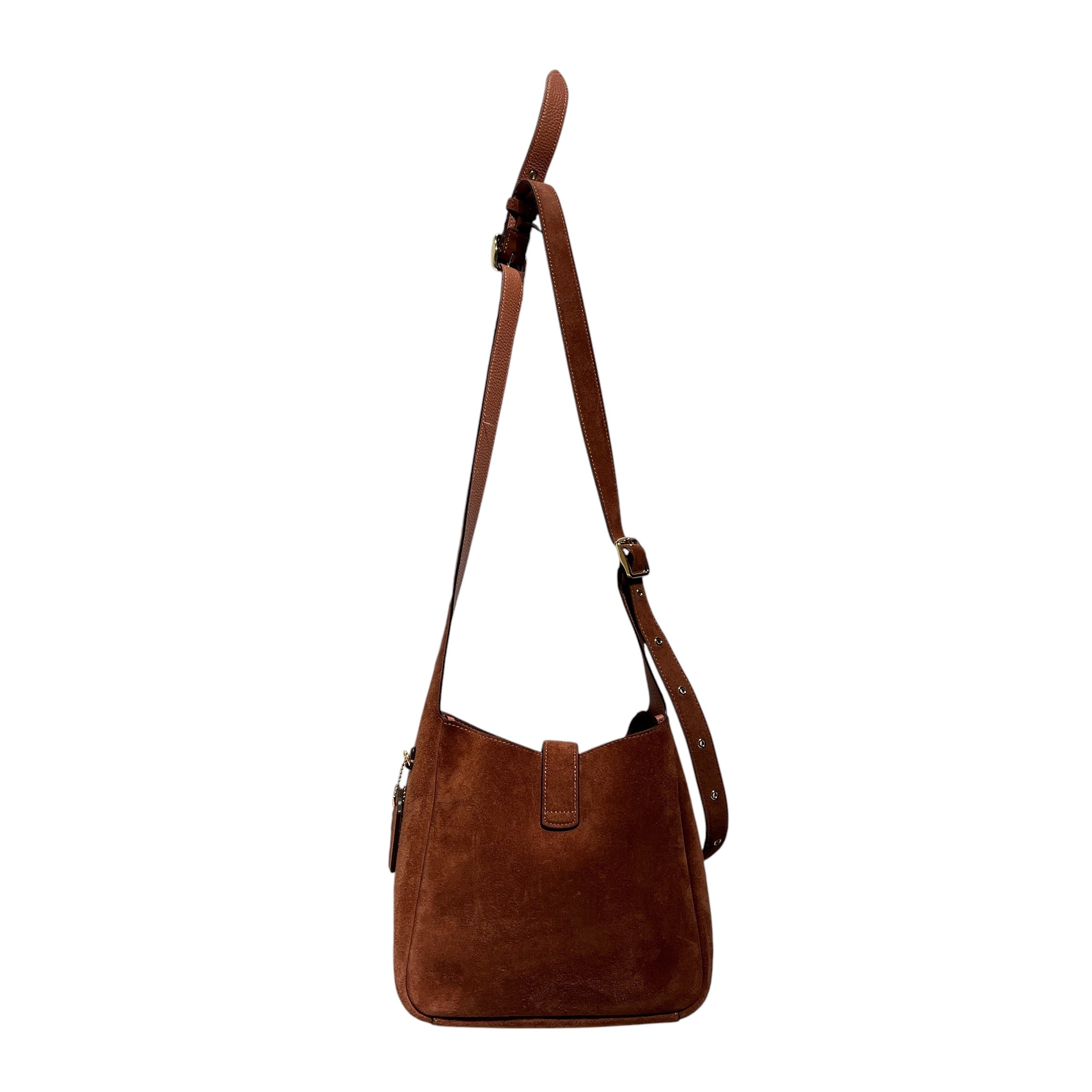 COACH/Cross Body Bag/Suede/ORN/HADLEY CONVERTIBLE view 2