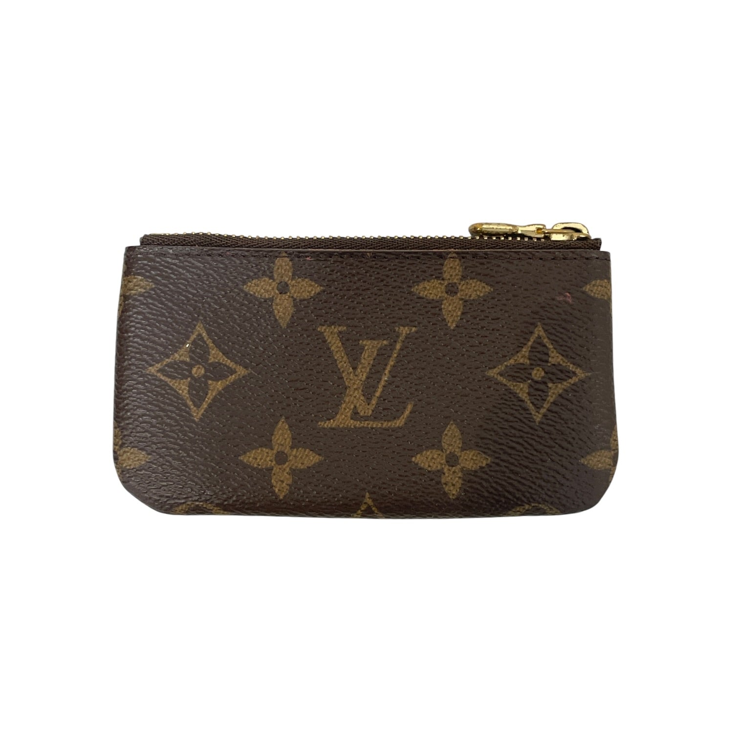 LOUIS VUITTON/Coin Wallet/Monogram/Leather/BRW/L's/ view 2