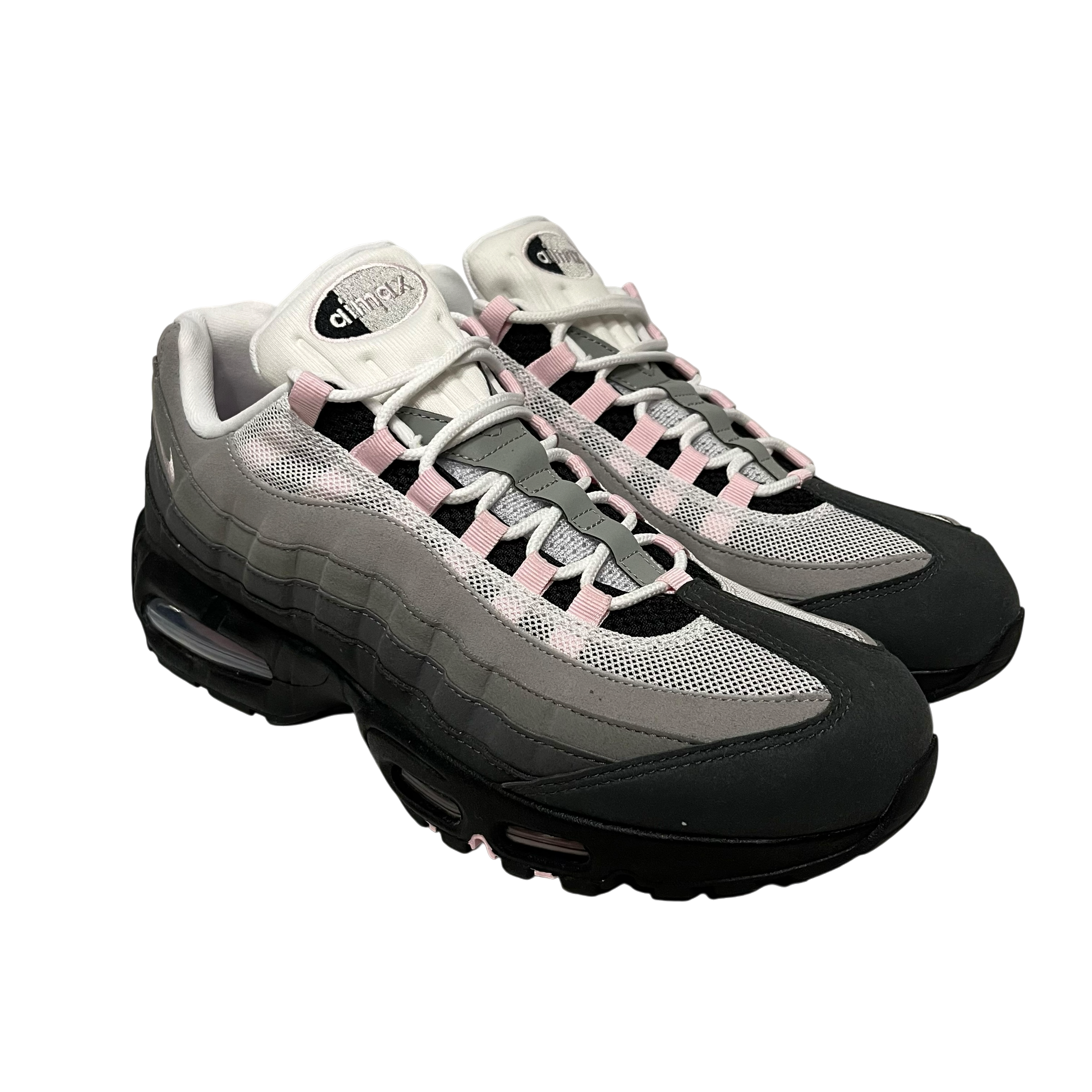 NIKE/Hi-Sneakers/US 13/Suede/GRY/air max 95 pink foam view 1