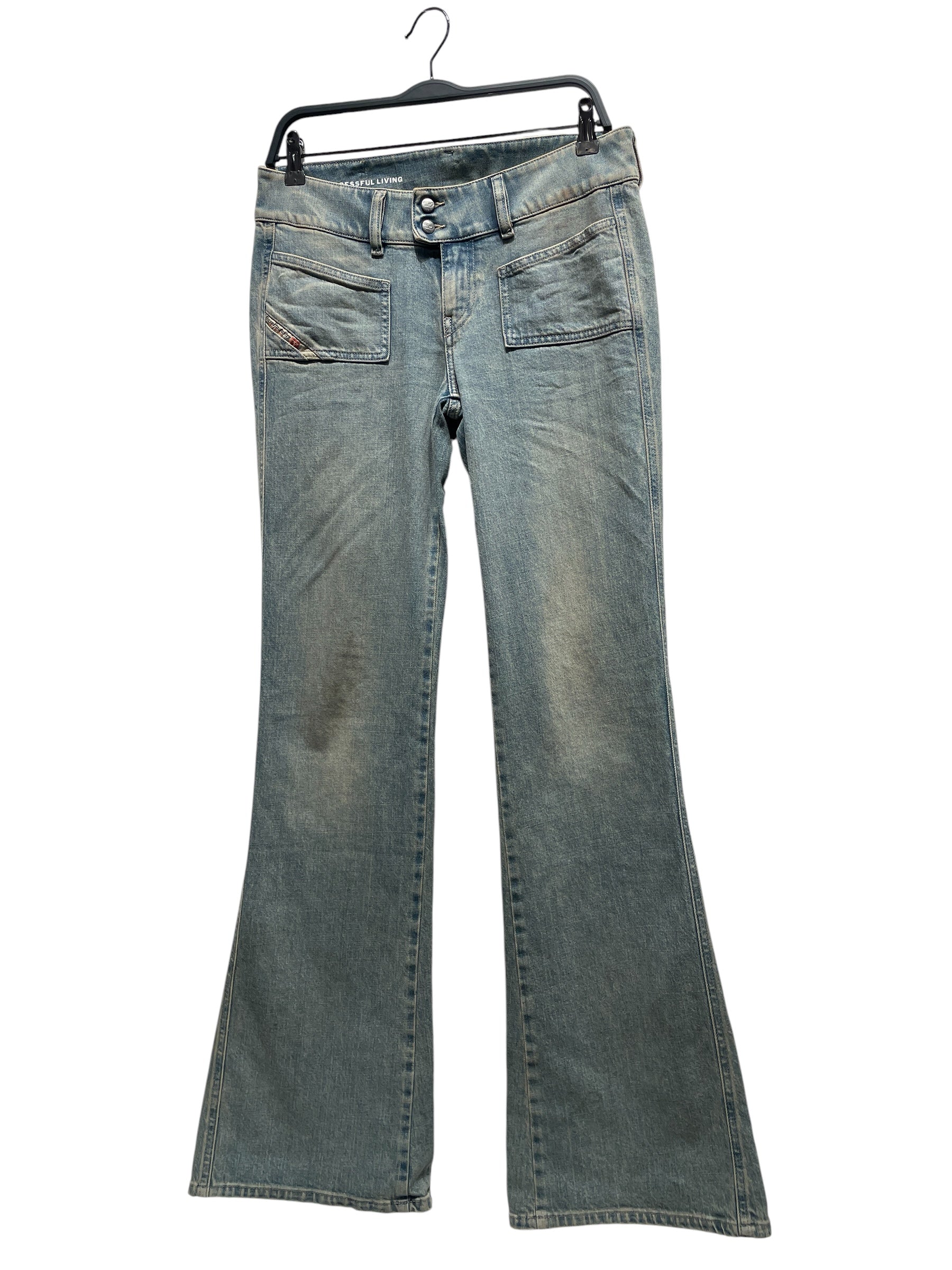 DIESEL/Bottoms/27/Cotton/BLU/D-HUSH view 1