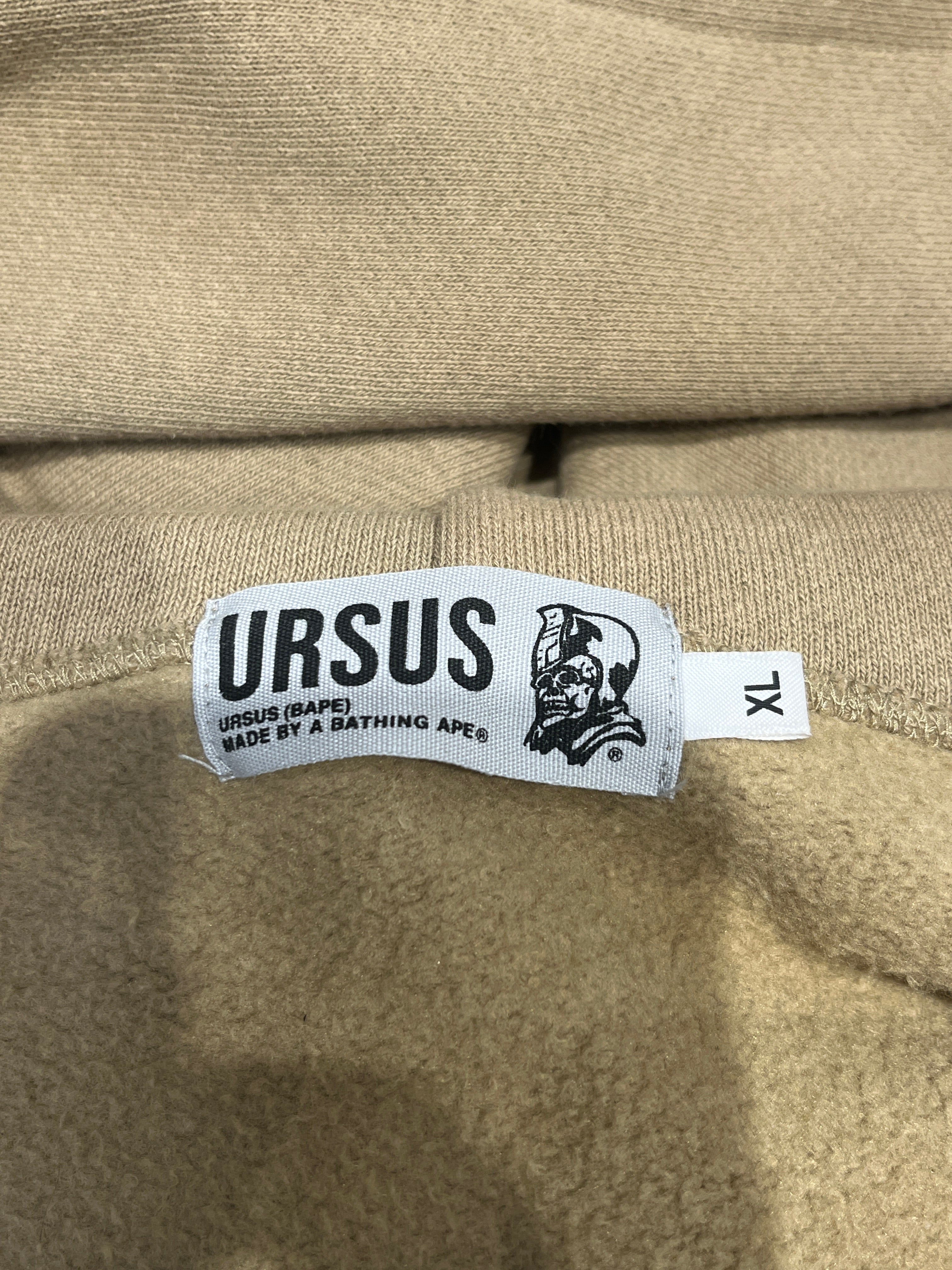 URSUS BAPE/Hoodie/Cotton/CML/ view 3