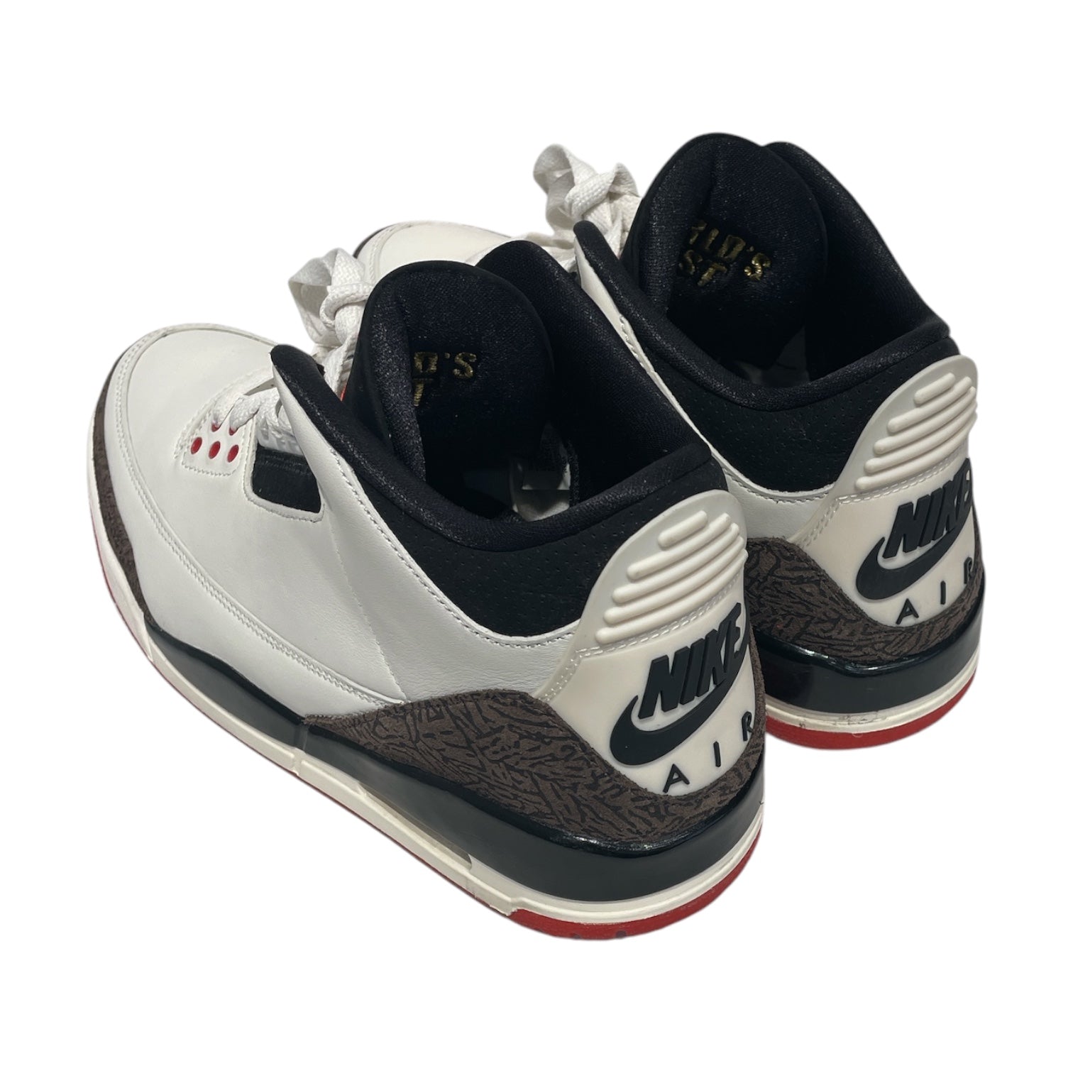 NIKE/Hi-Sneakers/US 9.5/Suede/BRW/JORDAN 3 BEST DAD view 2