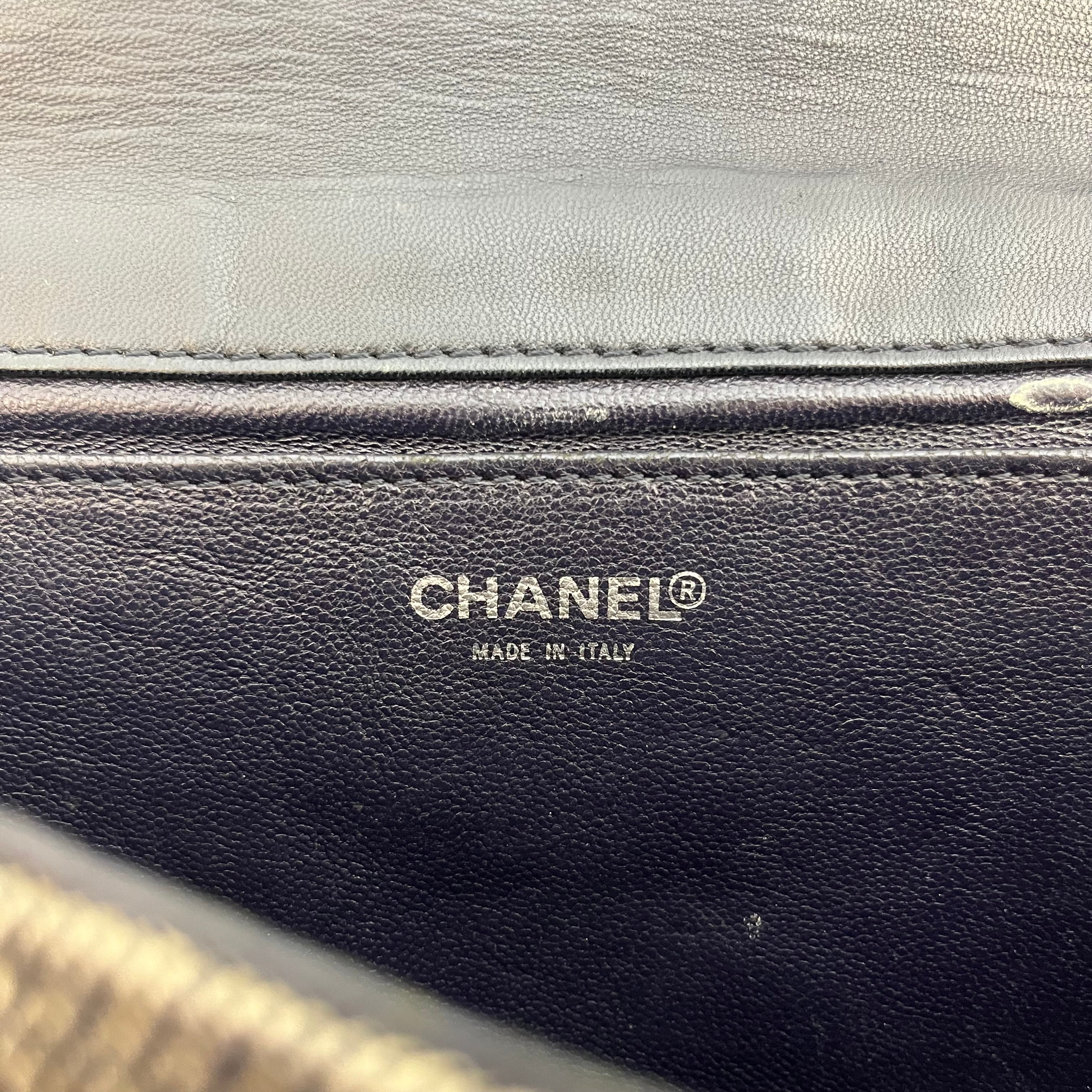 CHANEL/Bag/GRY/quilt denim view 5