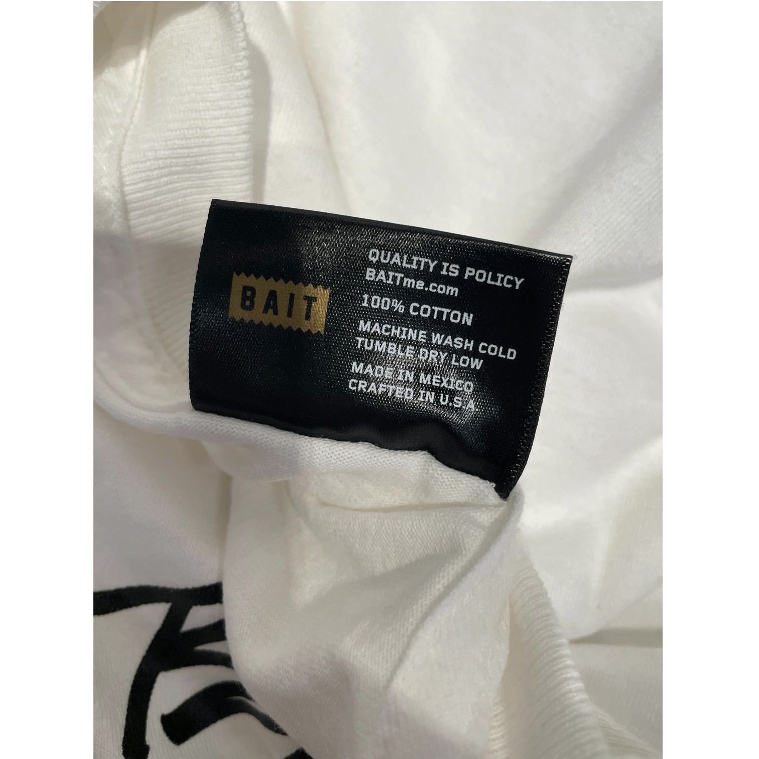 BAIT/T-Shirt/XXL/Cotton/WHT/Bait x Spongebob Squarepants view 4