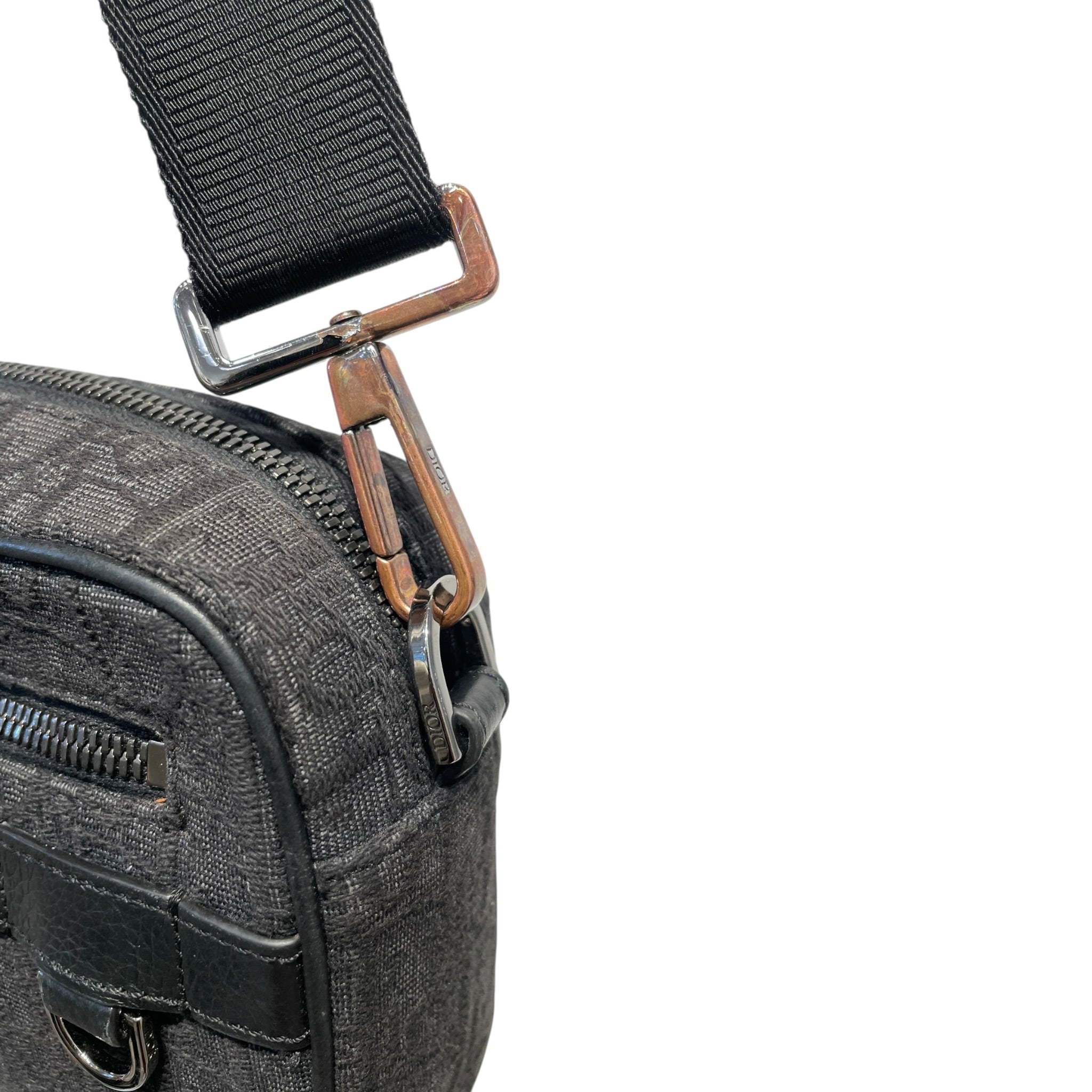 Christian Dior/Bag/Monogram/Cotton/BLK/Camera Case view 6