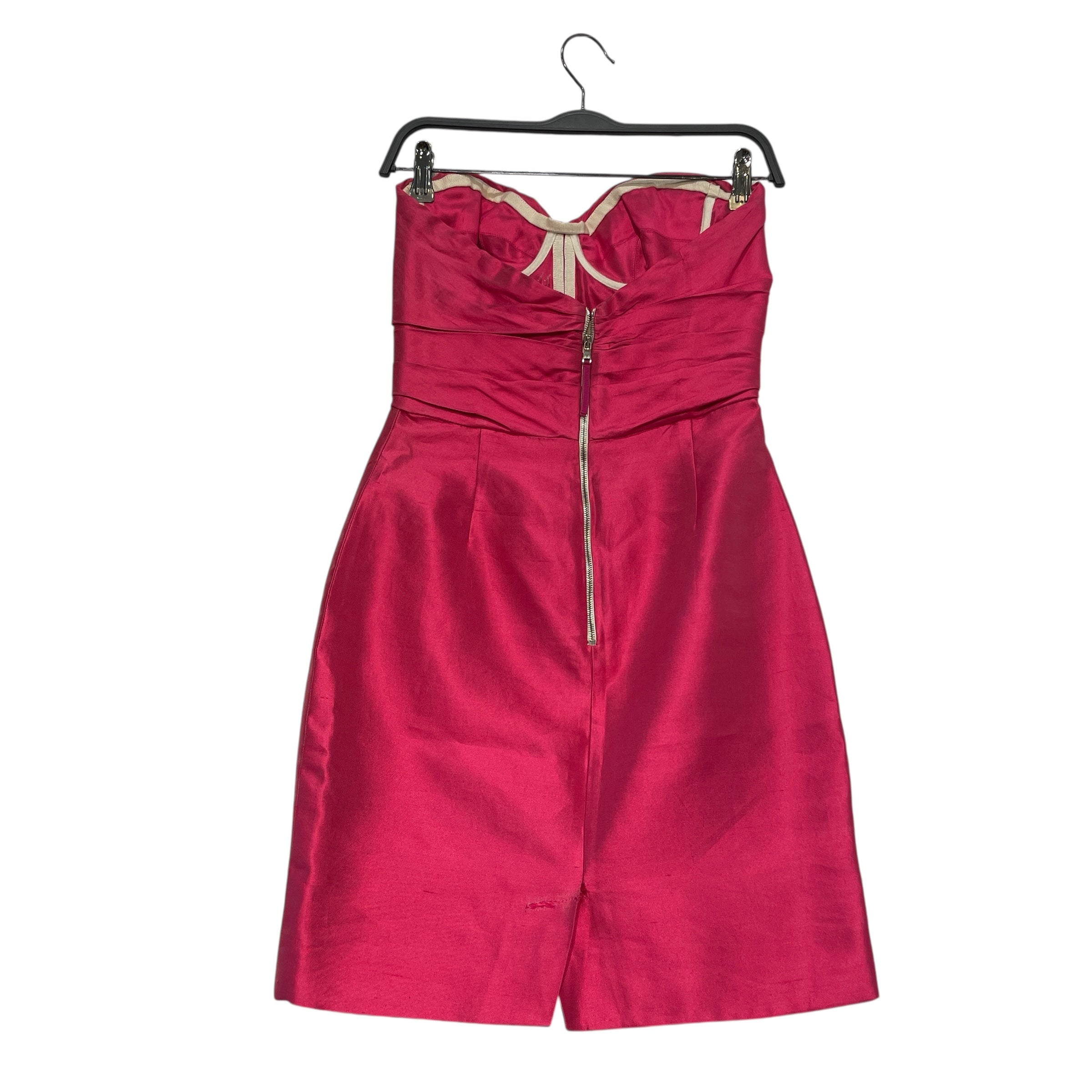 D&G/SS Dress/40/Silk/PNK/Satin Strapless Corset Dress view 2