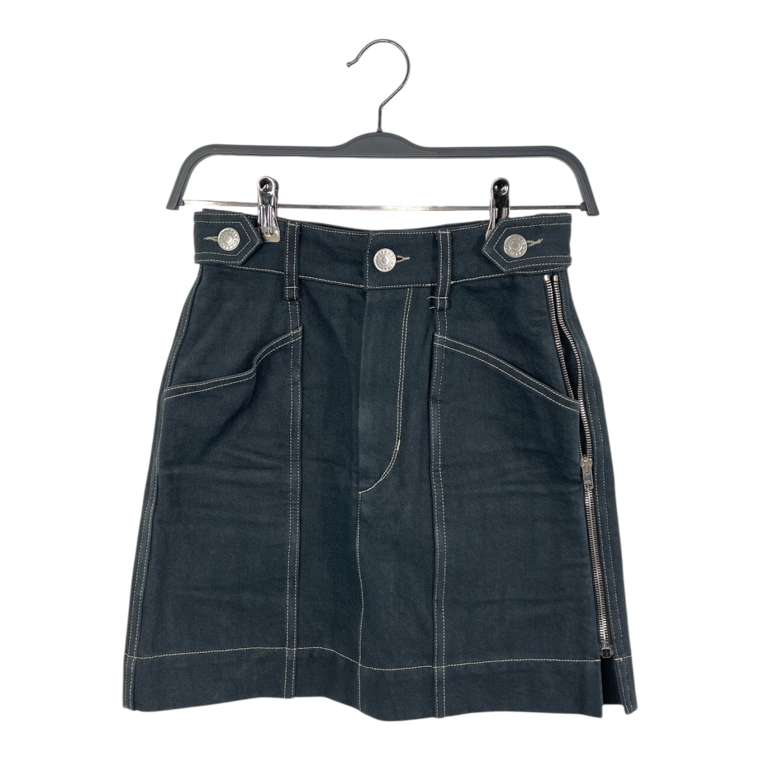 ISABEL MARANT/Skirt/34/Cotton/BLU/MINI SKIRT NAVY view 1