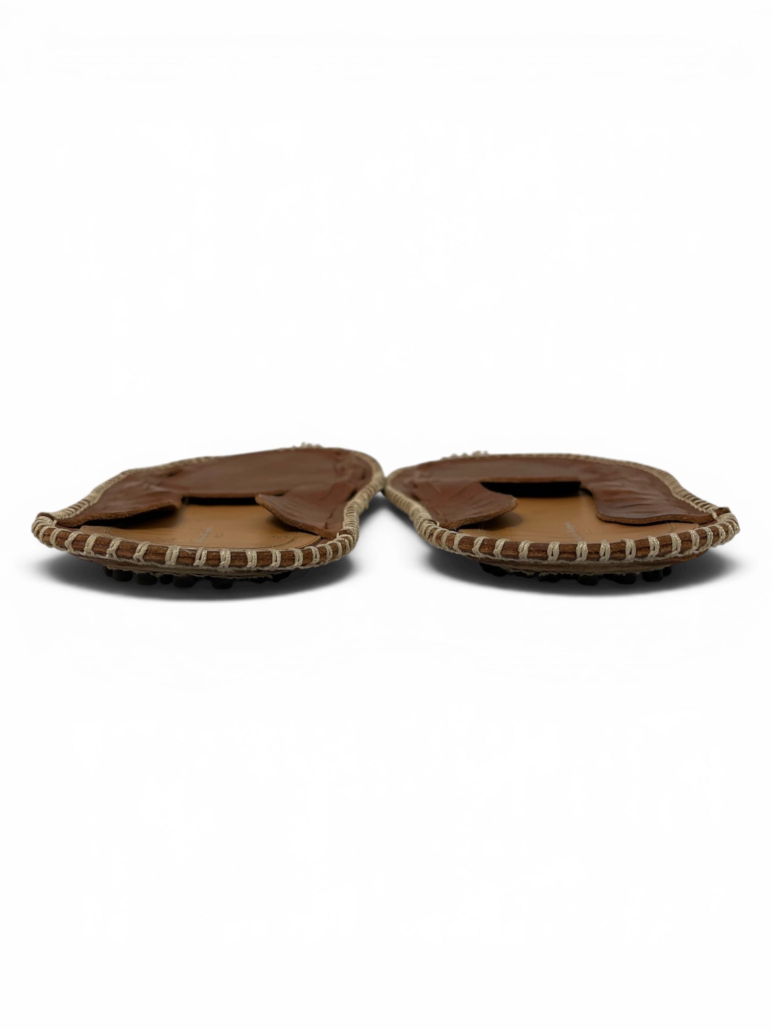Maison Margiela/Sandals/EU 40/Leather/BRW/Slip-on/LASER CUT MOCCASIN view 3
