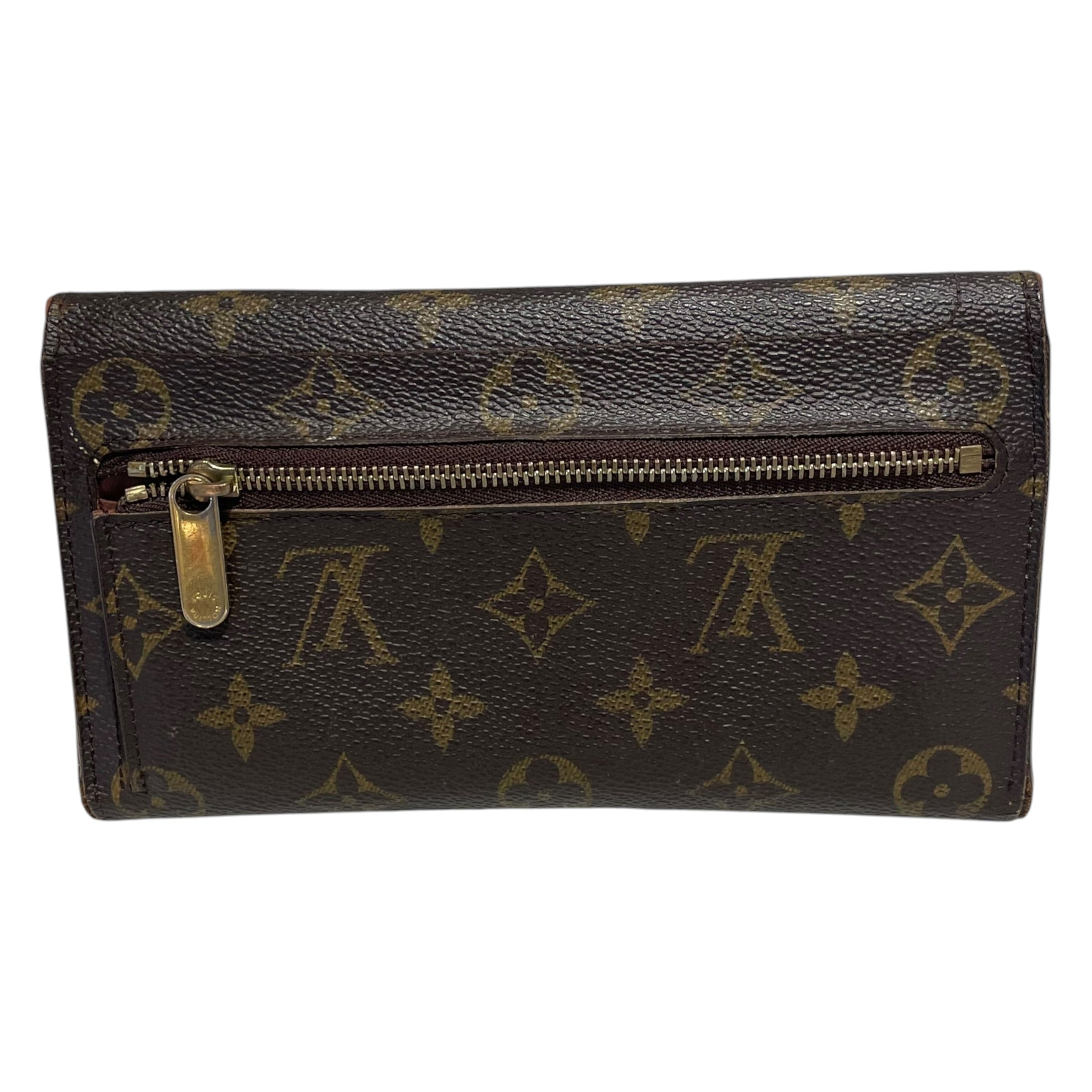 LOUIS VUITTON/Long Wallet/Monogram/Leather/BRW/L's/LV Eugenie Wallet view 2
