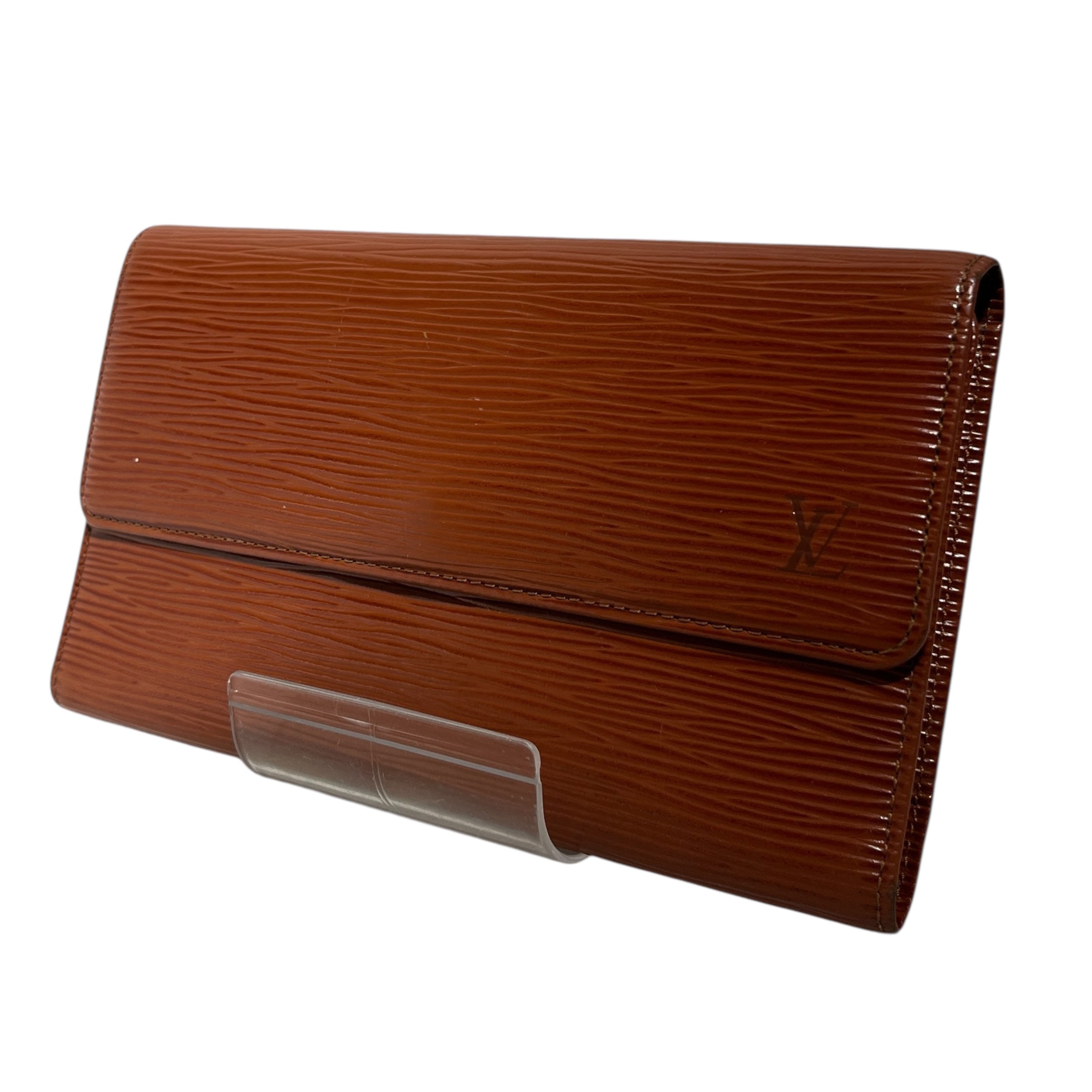 LOUIS VUITTON/Long Wallet/Leather/BRW/EPI LEATHER view 1