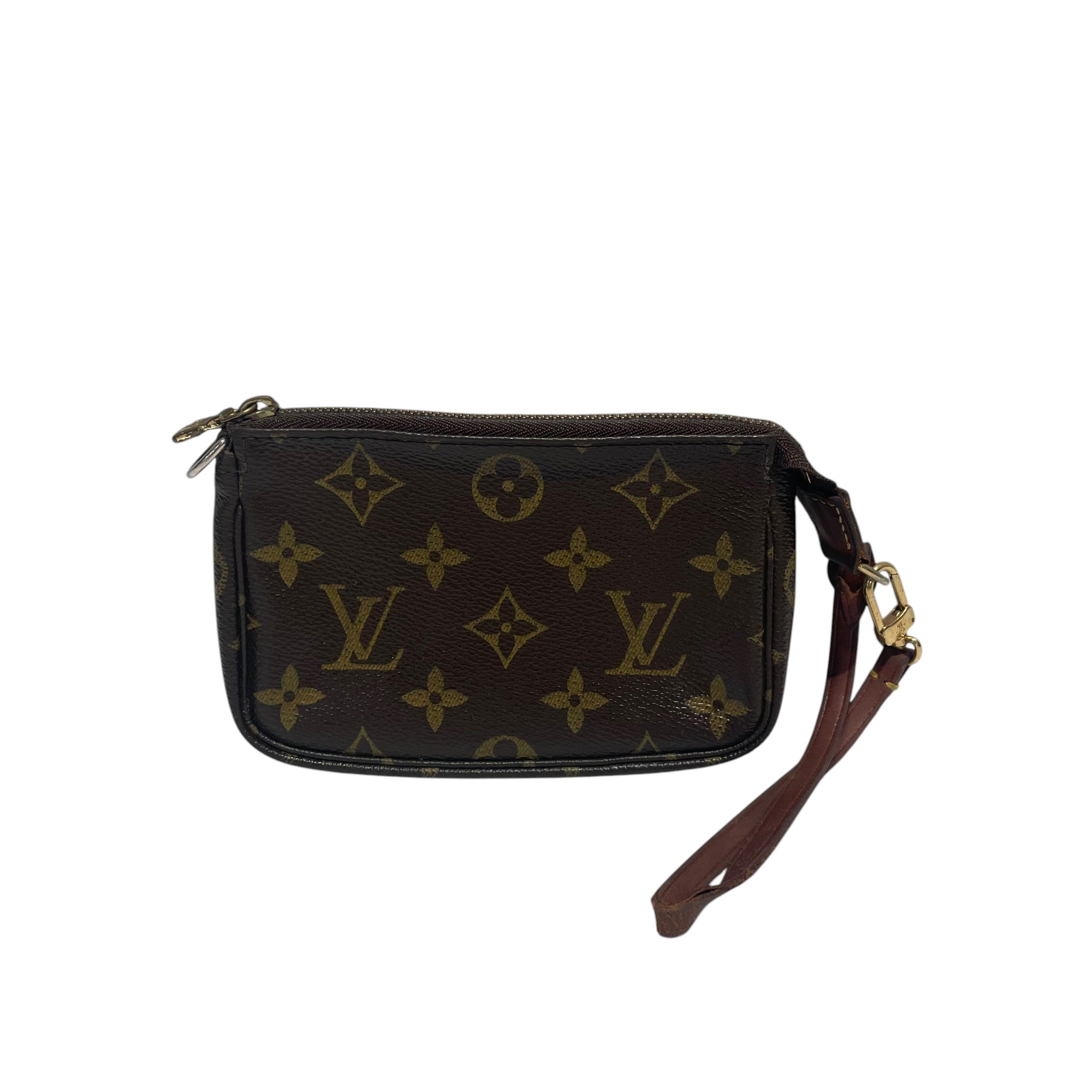 LOUIS VUITTON/Pouch/Monogram/Leather/BRW/Vanity Cosmetic Pouch view 2