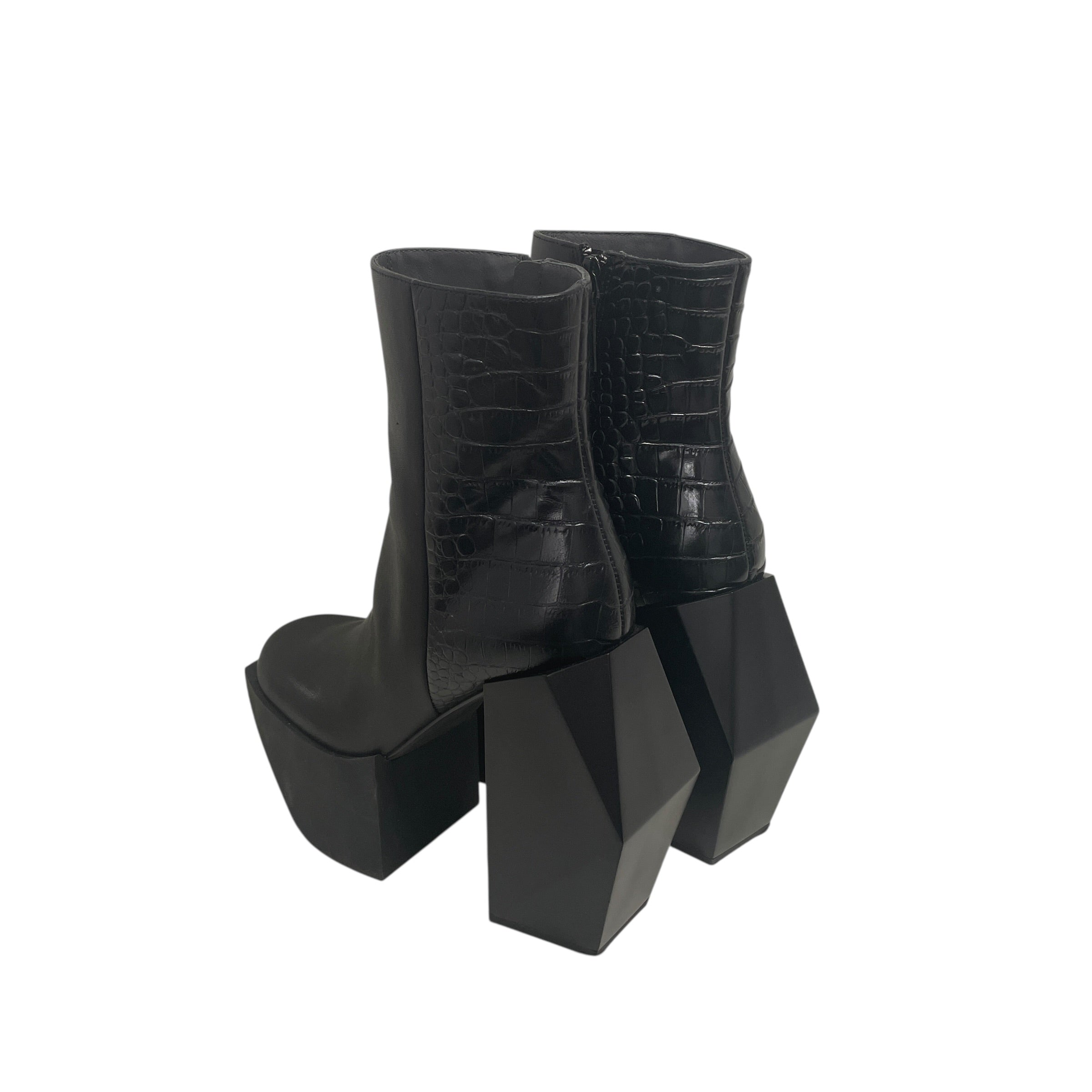 UNITED NUDE/Booties/EU 39/Leather/BLK/ view 2