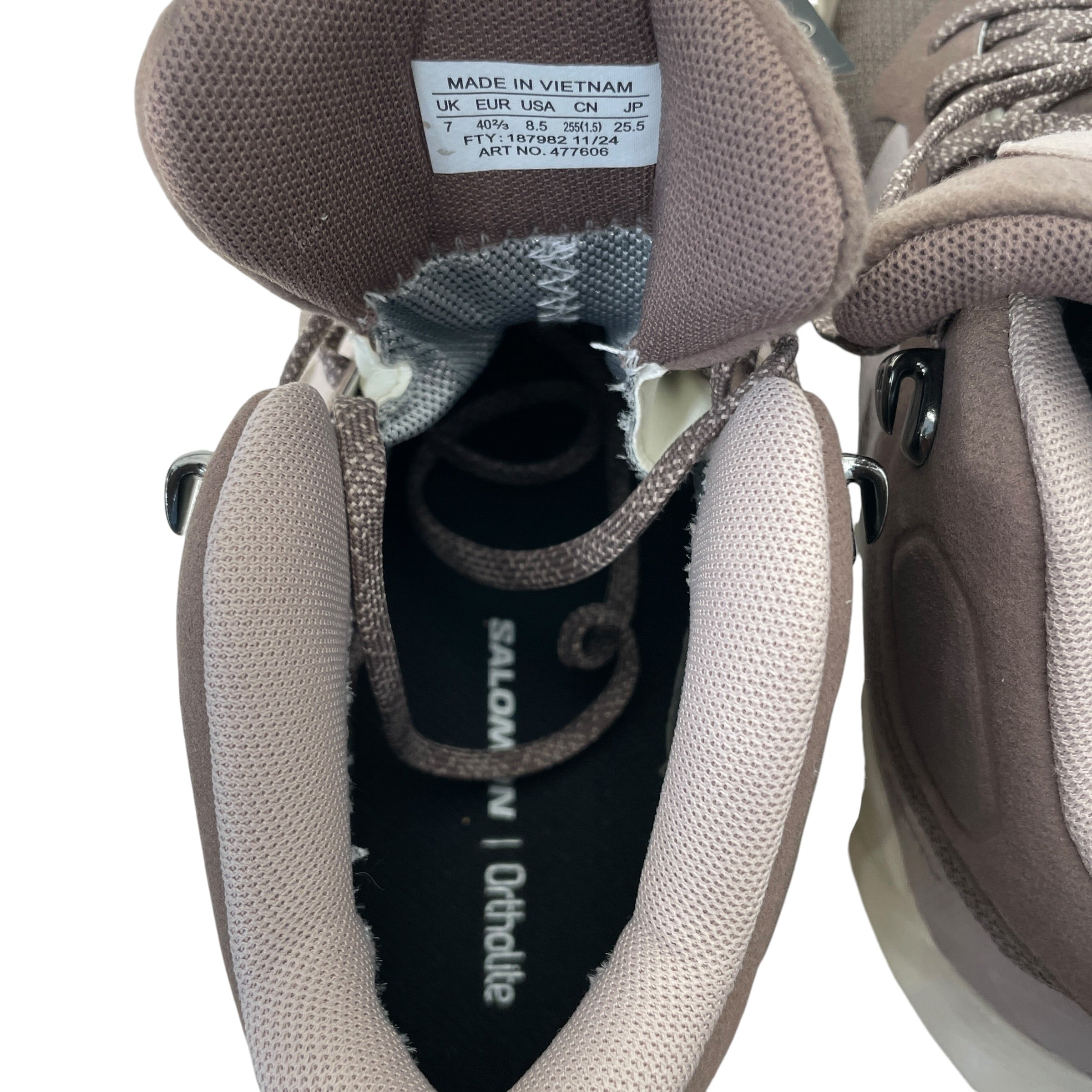 salomon/Hi-Sneakers/US 8.5/CML/U-Tip/ view 4