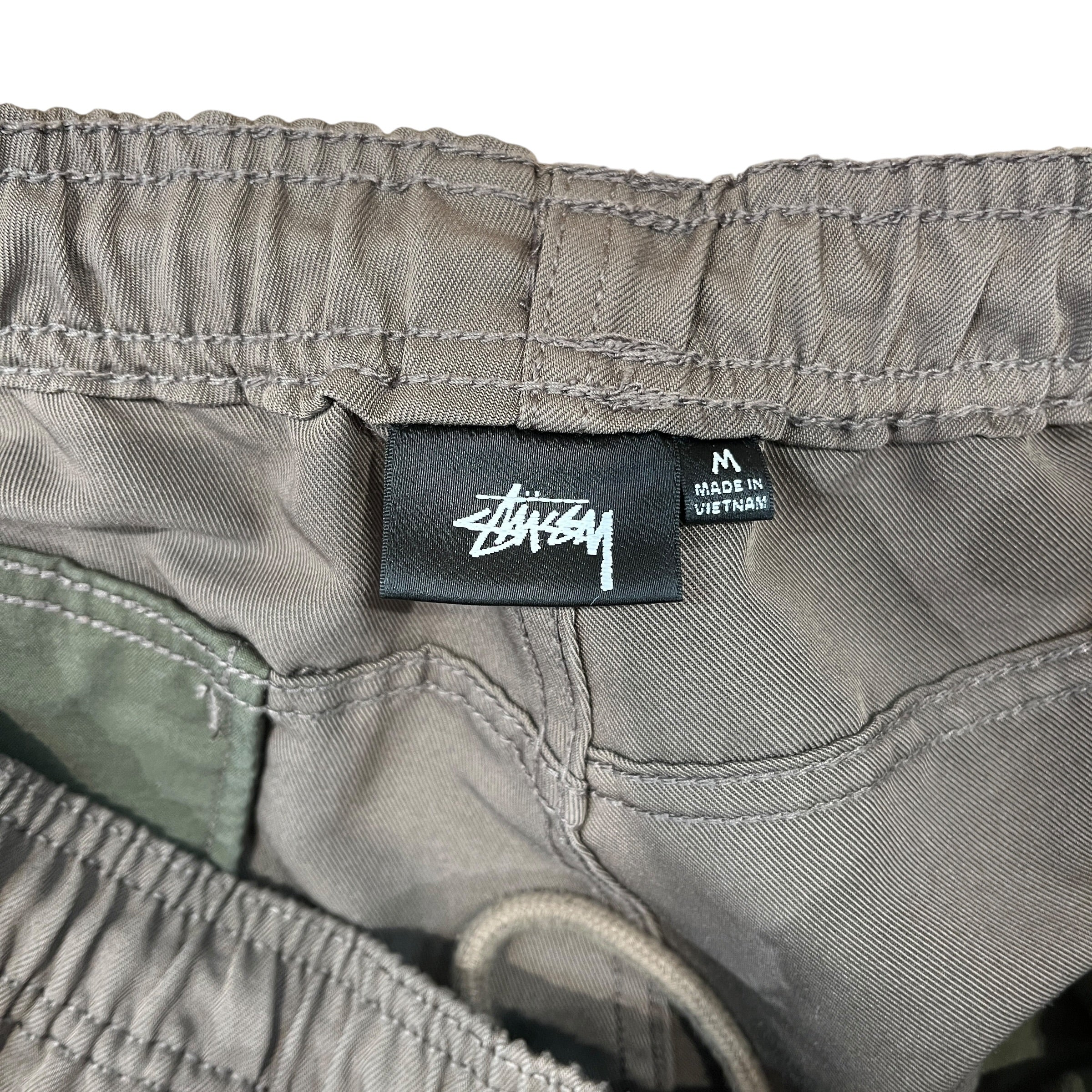 STUSSY/Pants/M/Cotton/BRW/"Elastic Stuff" Wide Pants view 3