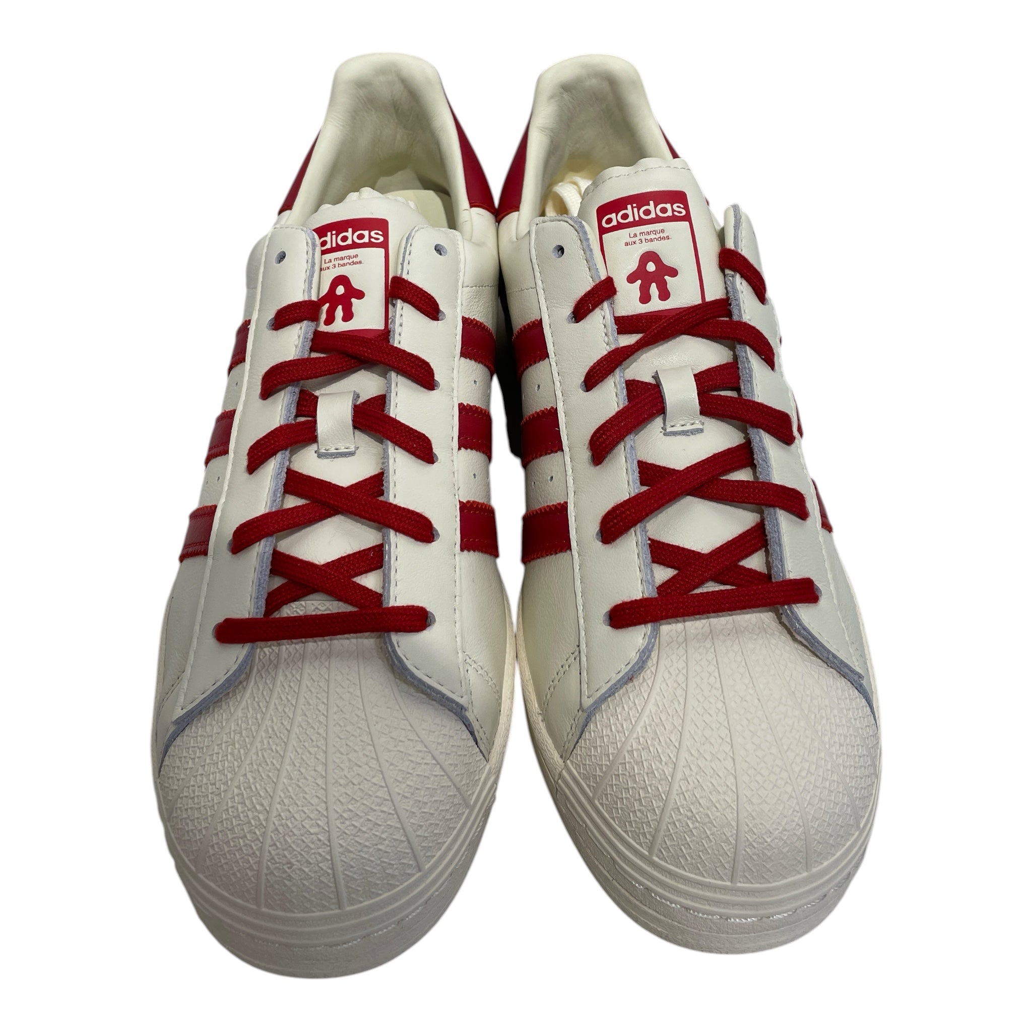 adidas/BY AVAVAV SUPERFINGER SUPERSTAR/Low-Sneakers/US 11/Leather/RED/JP7142 view 2