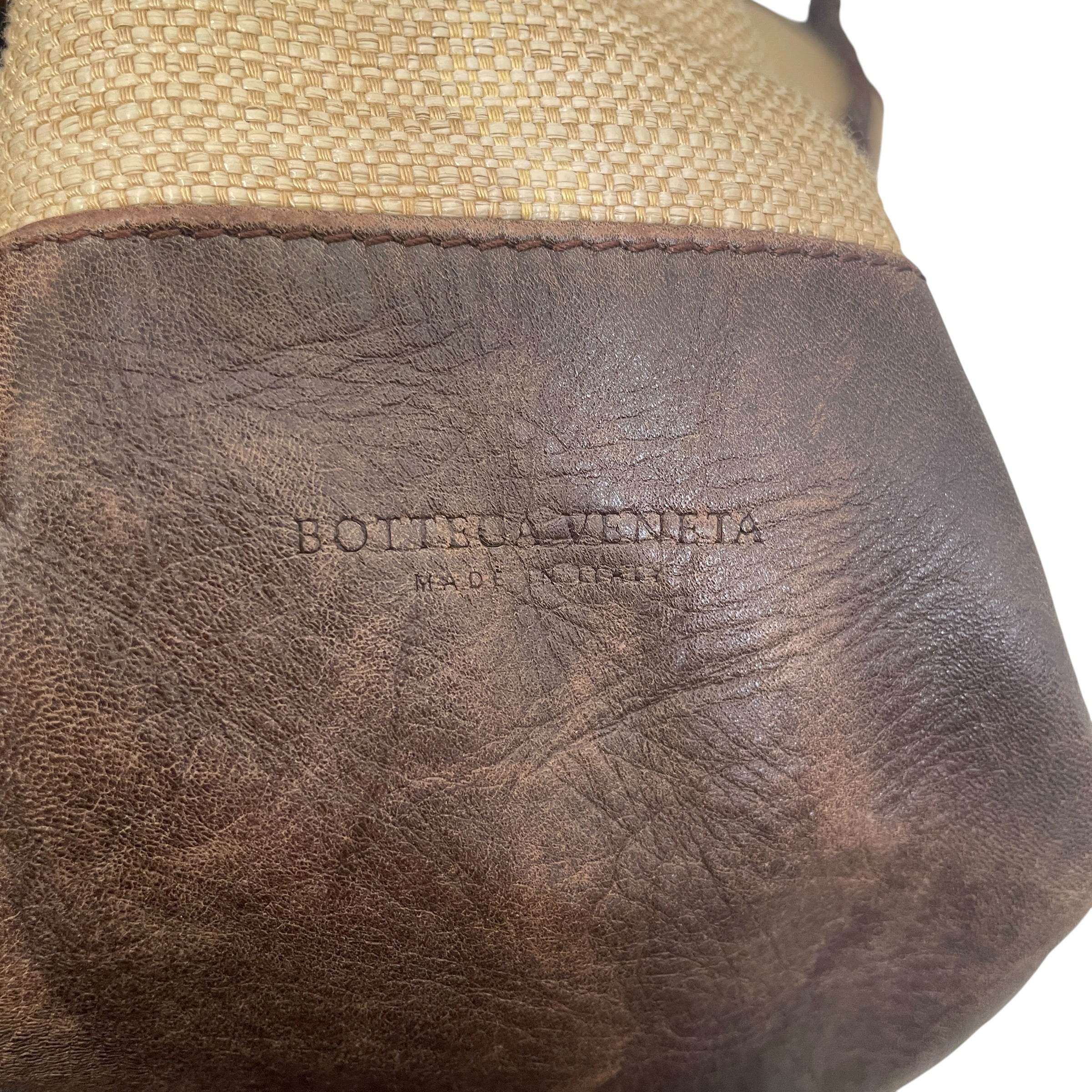 BOTTEGA VENETA/Tote Bag/Hemp/CML/BRAIDED STRAP TOTE view 4