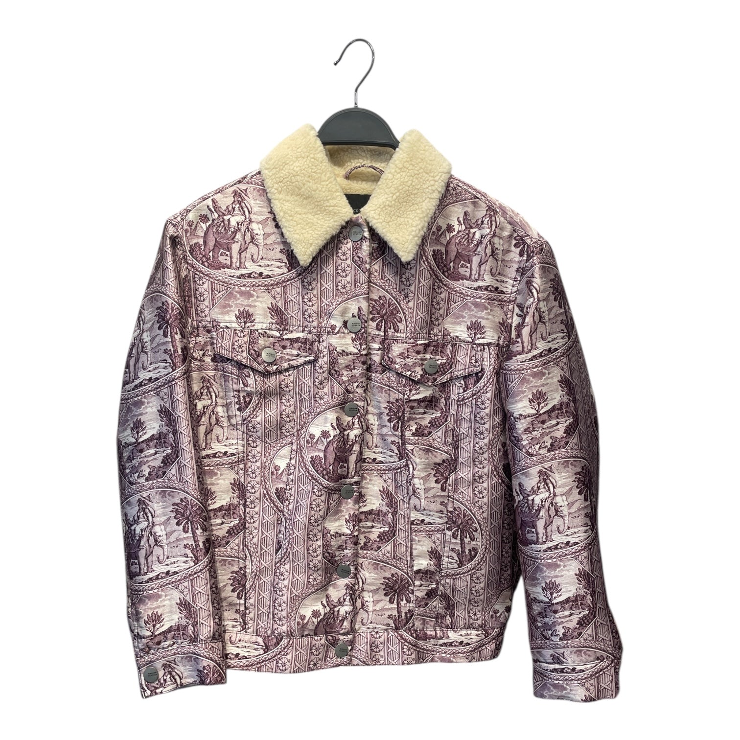 SCOTCH&SODA/Fleece Jkt/XS/All Over Print/Polyester/PPL/ELEPHANTS/ MAISON SCOTCH view 1