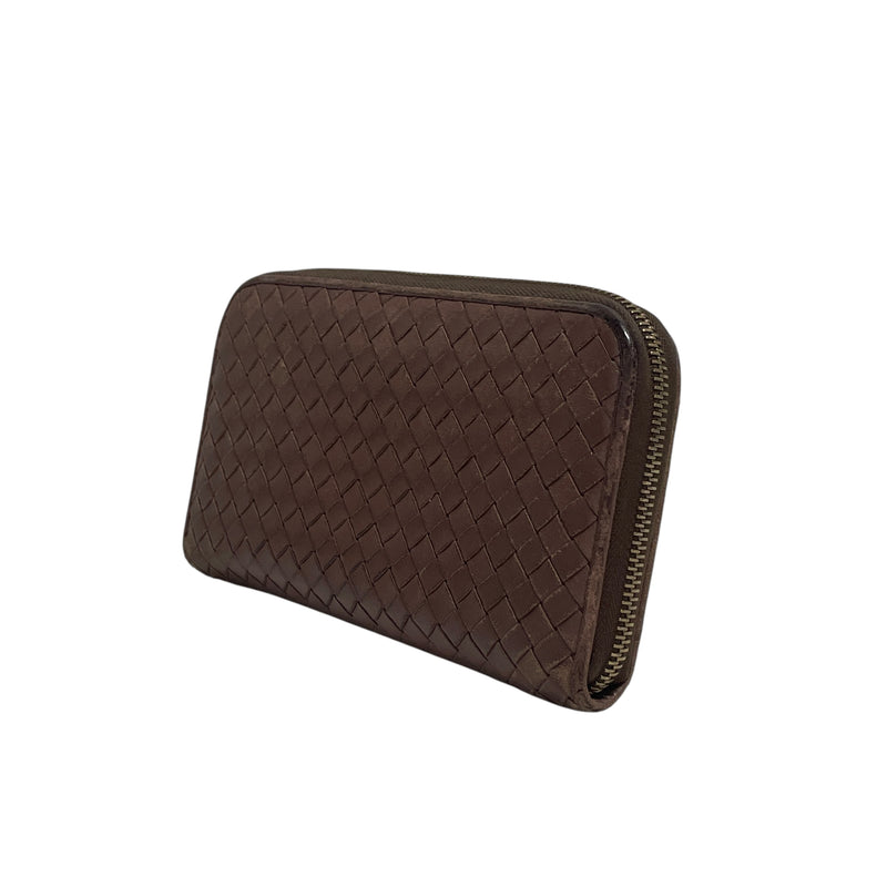 BOTTEGA VENETA/Long Wallet/Leather/BRW/