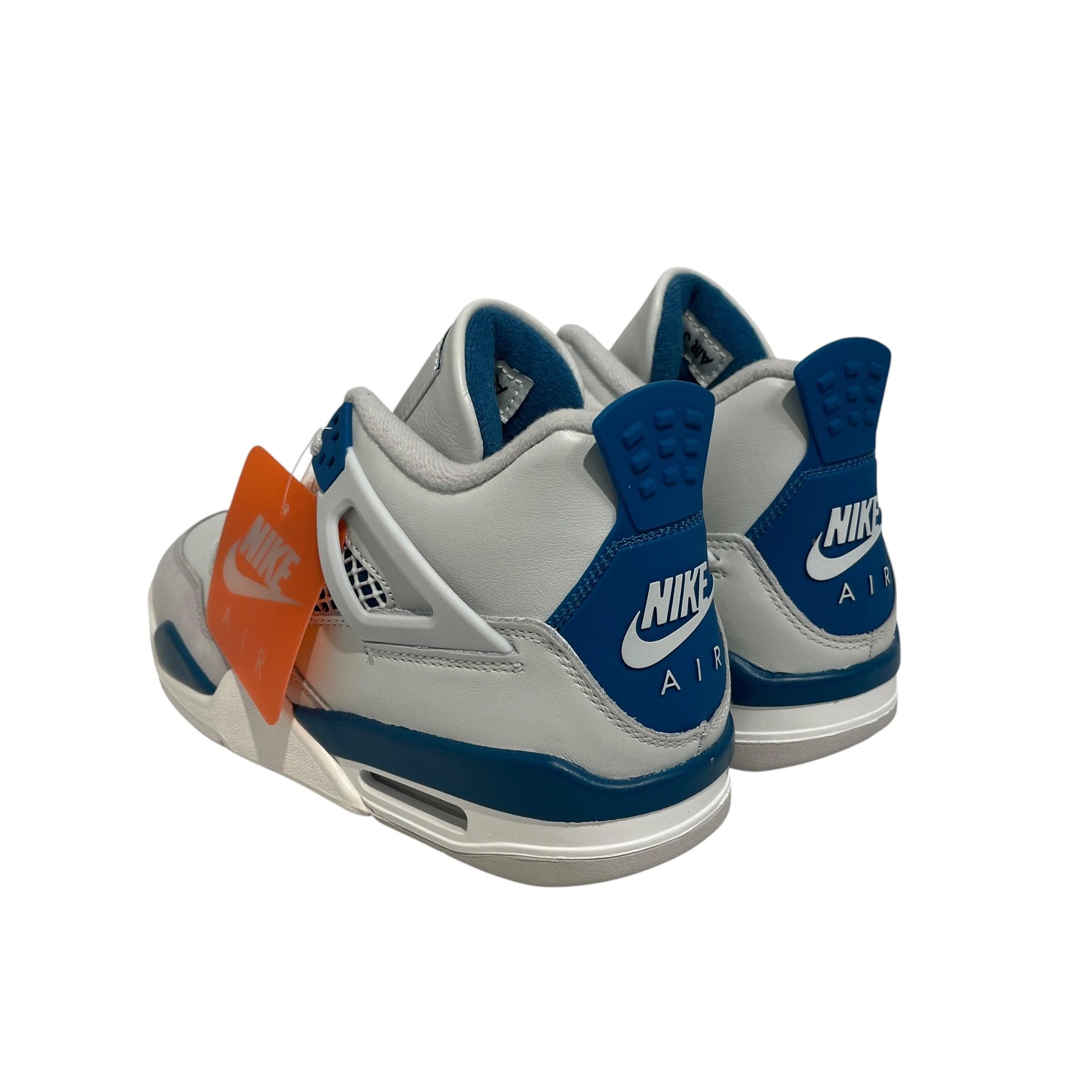 NIKE/Hi-Sneakers/US 8.5/Leather/WHT/Jordan 4 Military Blue (7y) view 2