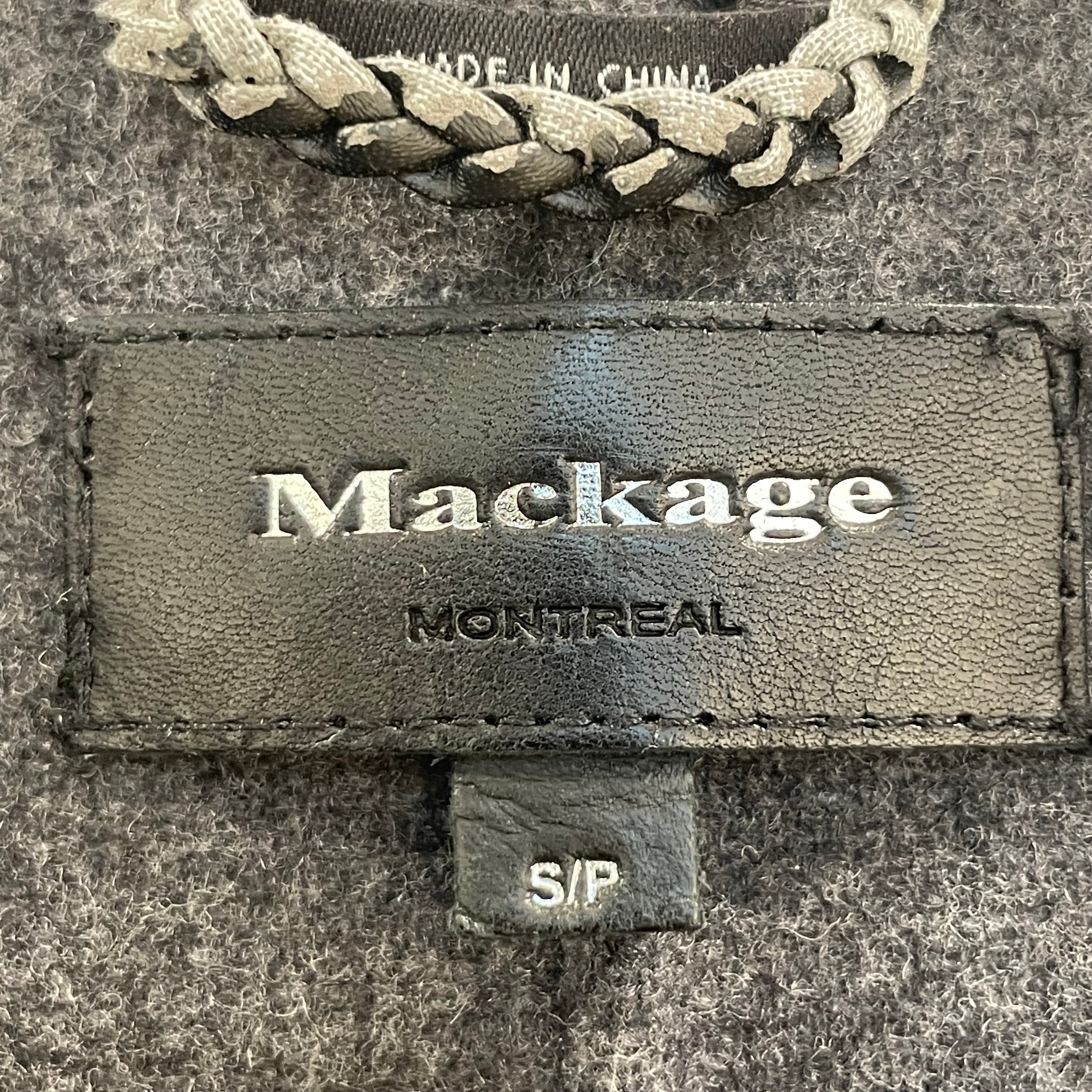 MACKAGE/Peacoat/S/Wool/GRY/MACKAGE GREY WOOL COAT view 5