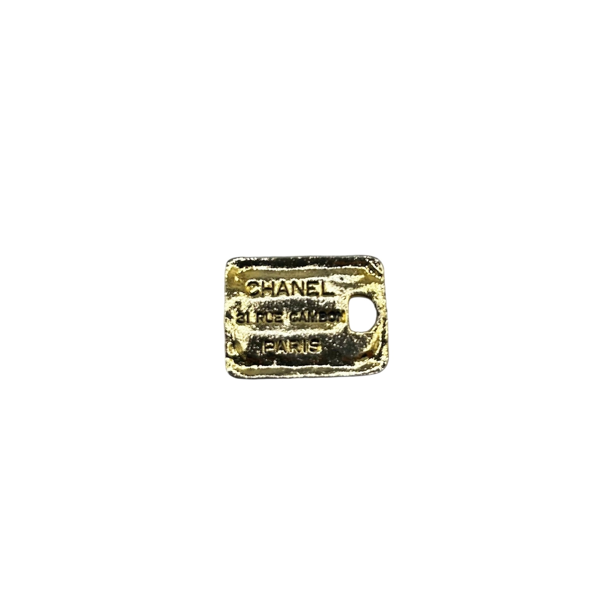 CHANEL/Cambon/Pendant Top/GoldSquare/ view 1
