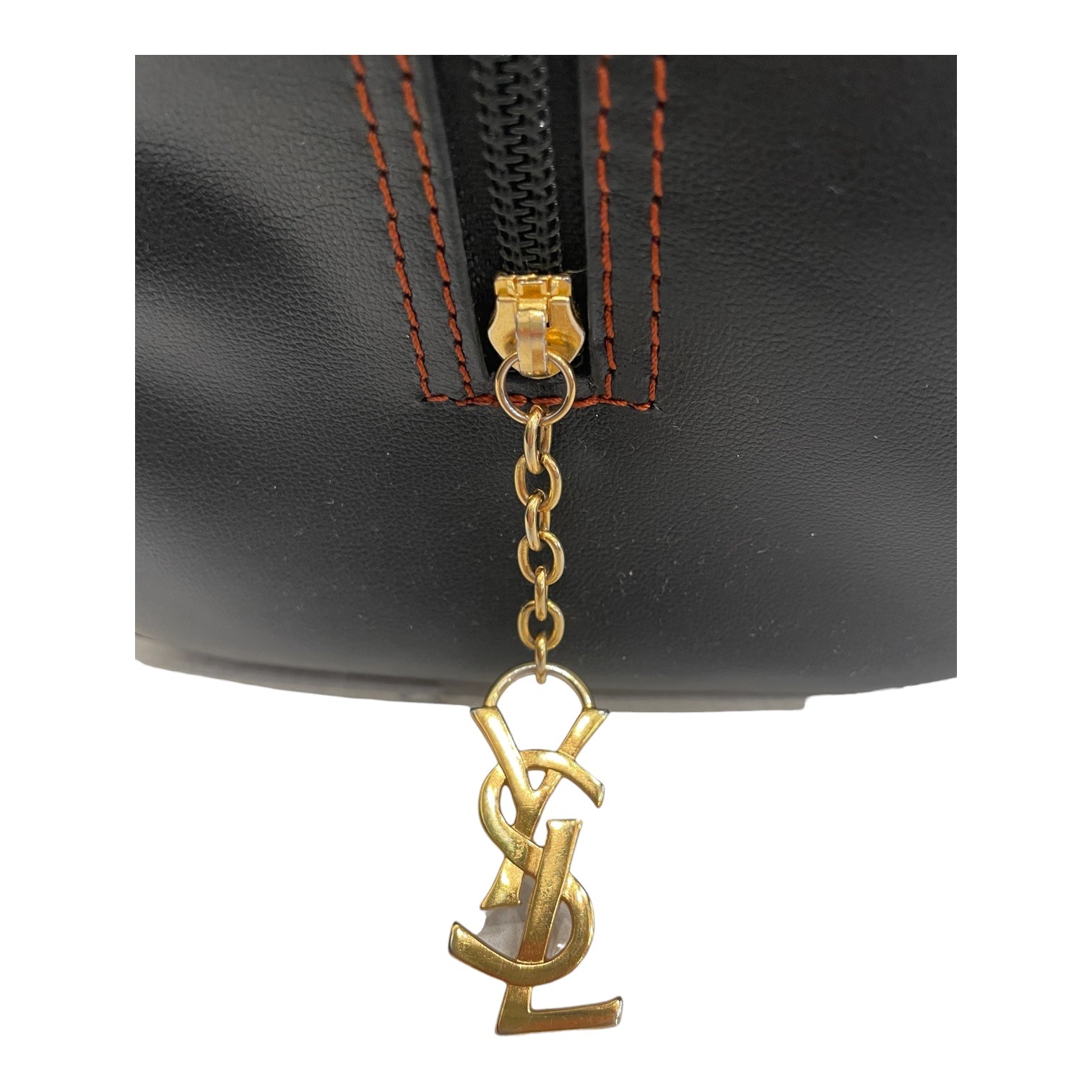 YVES SAINT LAURENT/Cross Body Bag/Leather/BLK/Y'S ACROSS BOWLING BAG view 3