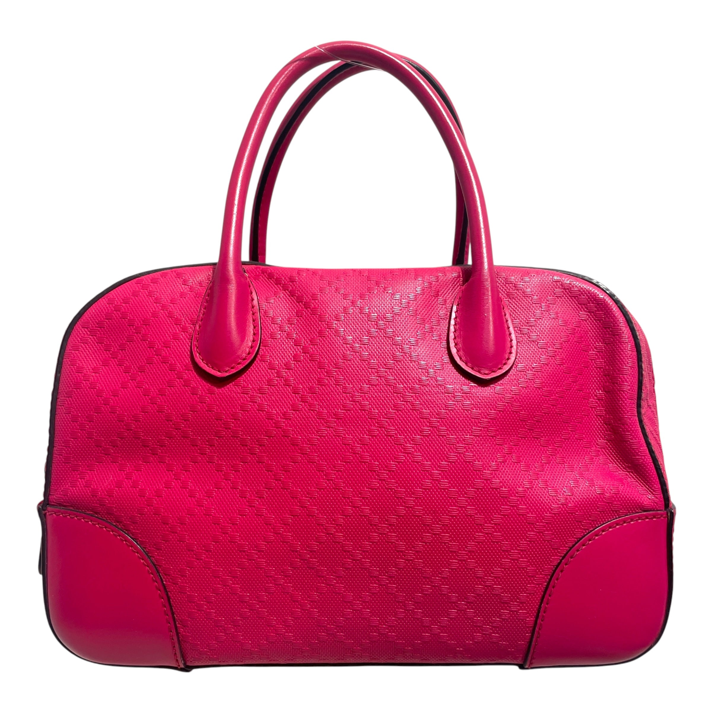 GUCCI/Hand Bag/Leather/PNK/Diamante Top Handle Bag view 4