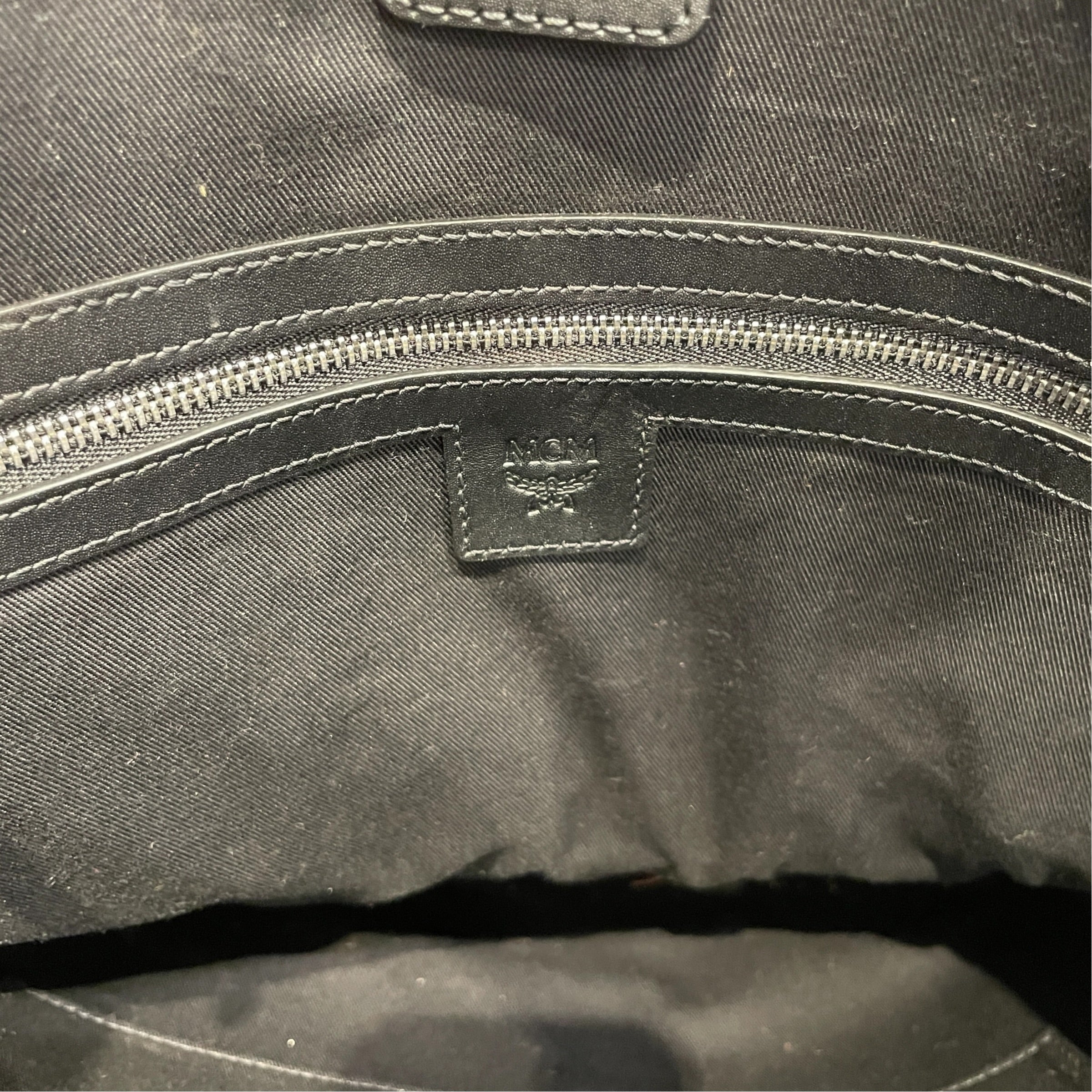 MCM/Cross Body Bag/Monogram/Leather/BLK/MCM AREN TOTE CROSSBODY view 6
