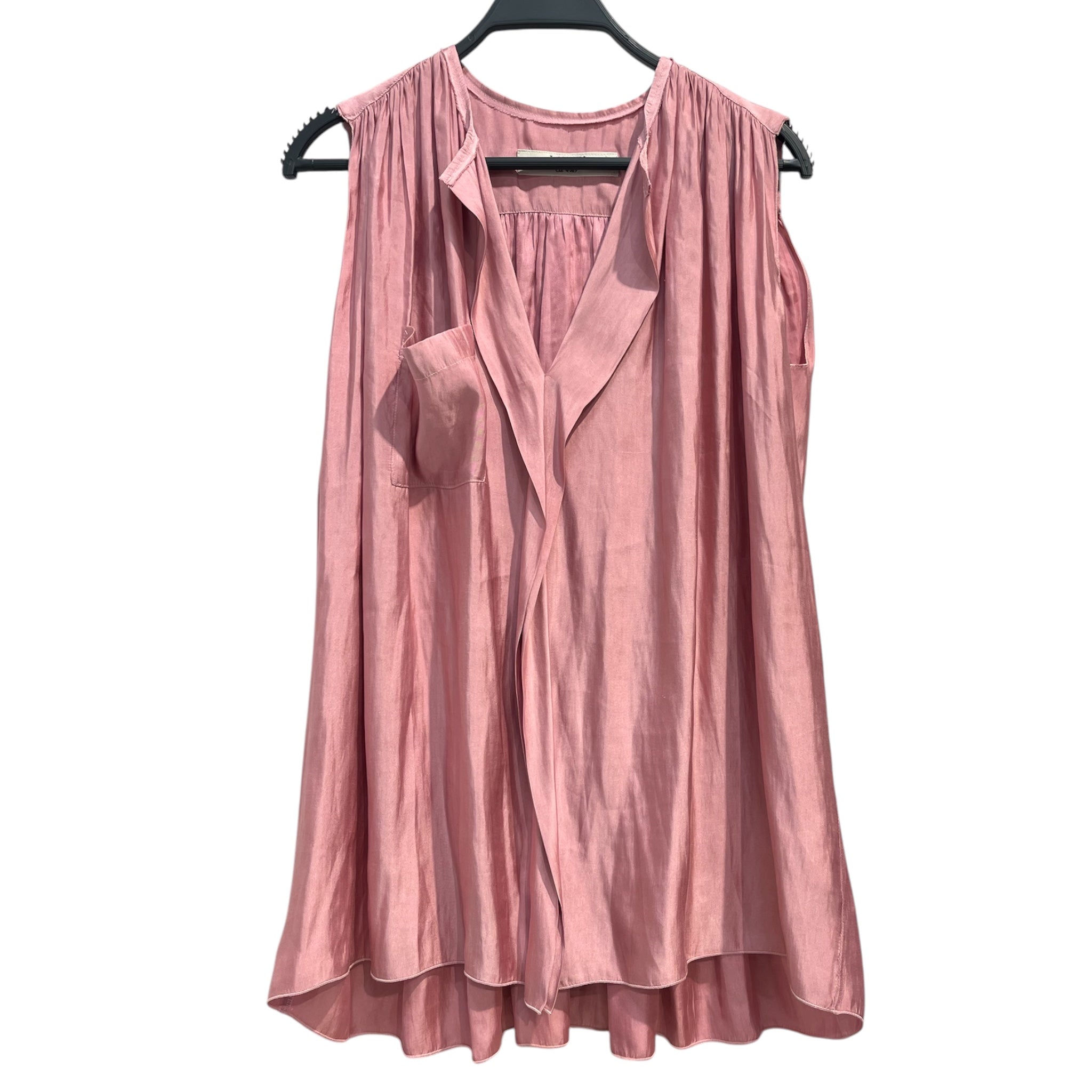 LANVIN/SS Blouse/36/Polyester/PNK/PINK SS BLOUSE view 1