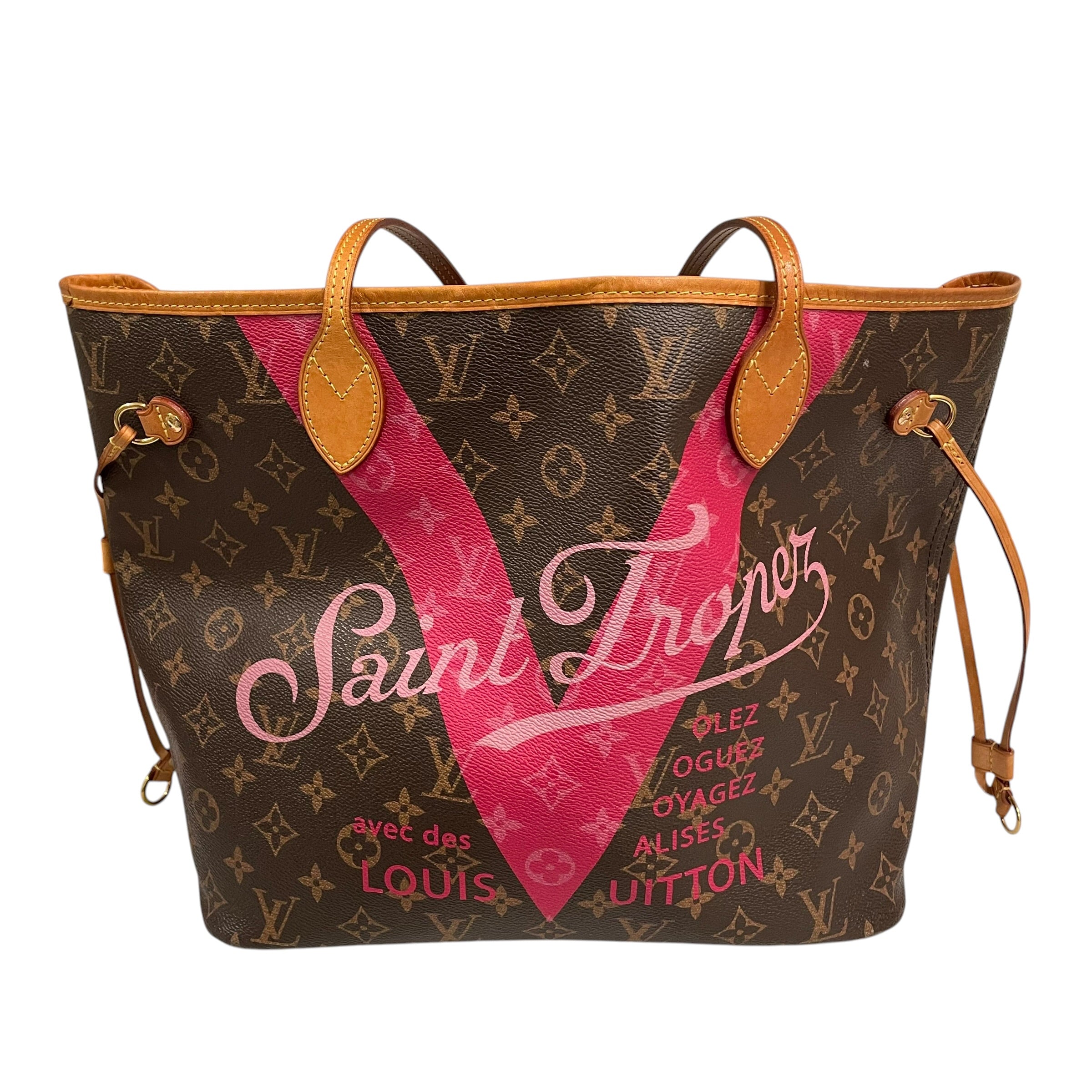 LOUIS VUITTON/Tote Bag/L/Monogram/Leather/BRW/LA2156 view 1