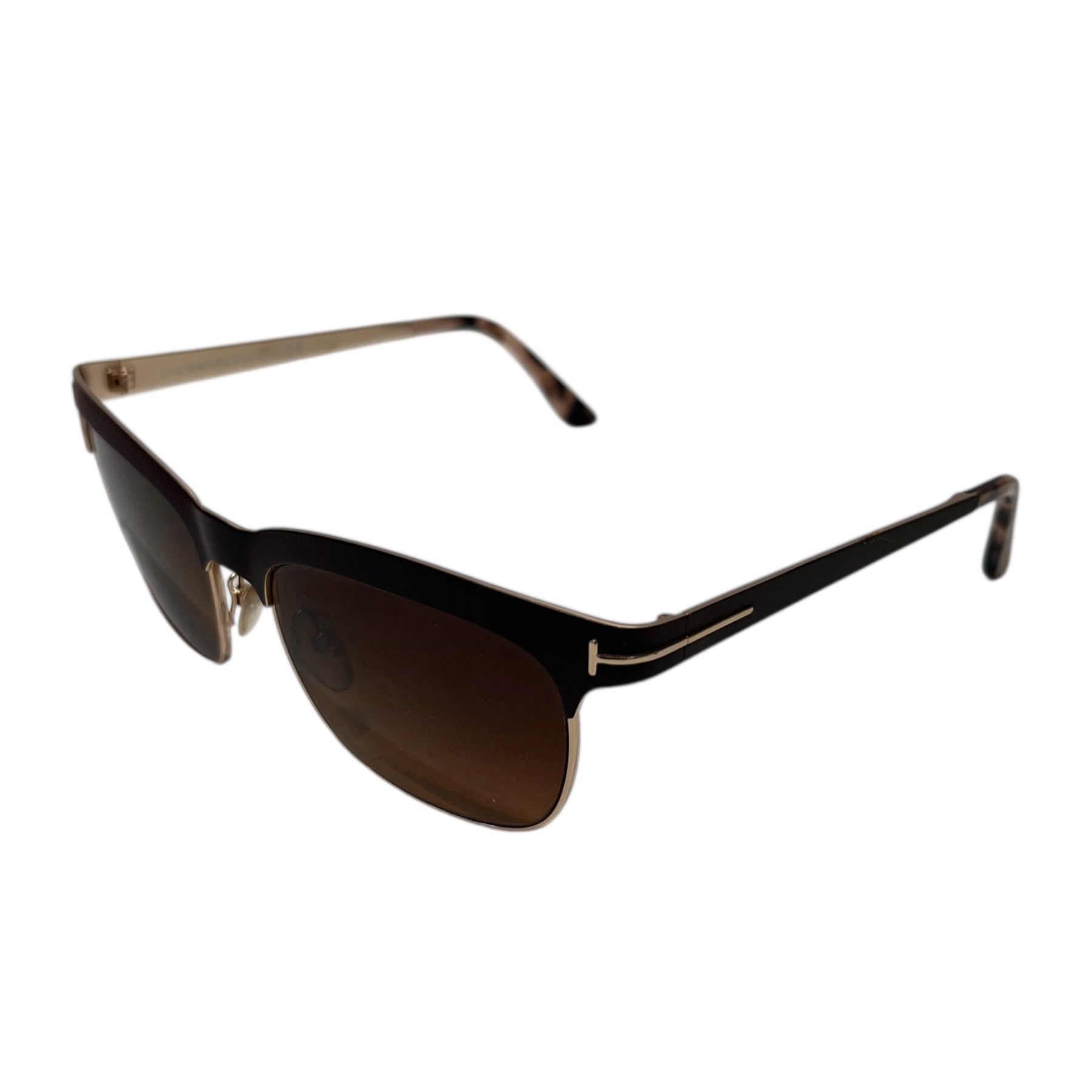 TOM FORD/Sunglasses/Plastic/BRW/ELENAHORNRIMBRNLENS view 2
