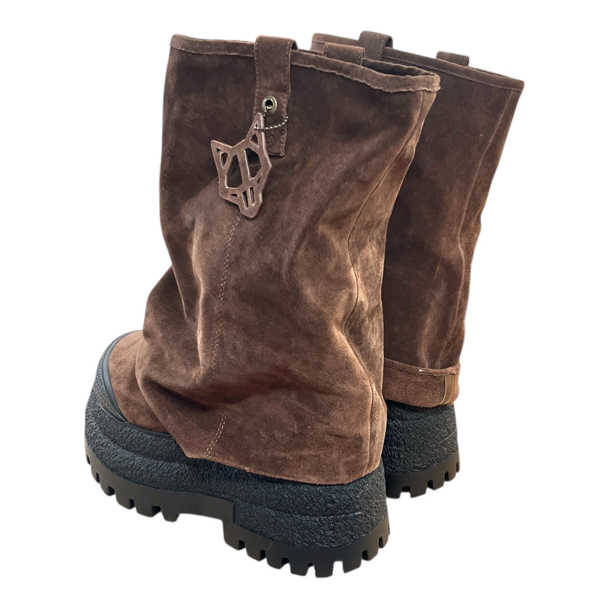 NAKED WOLFE/Boots/US 9/Suede/BRW/Fringe/DISTURB view 2