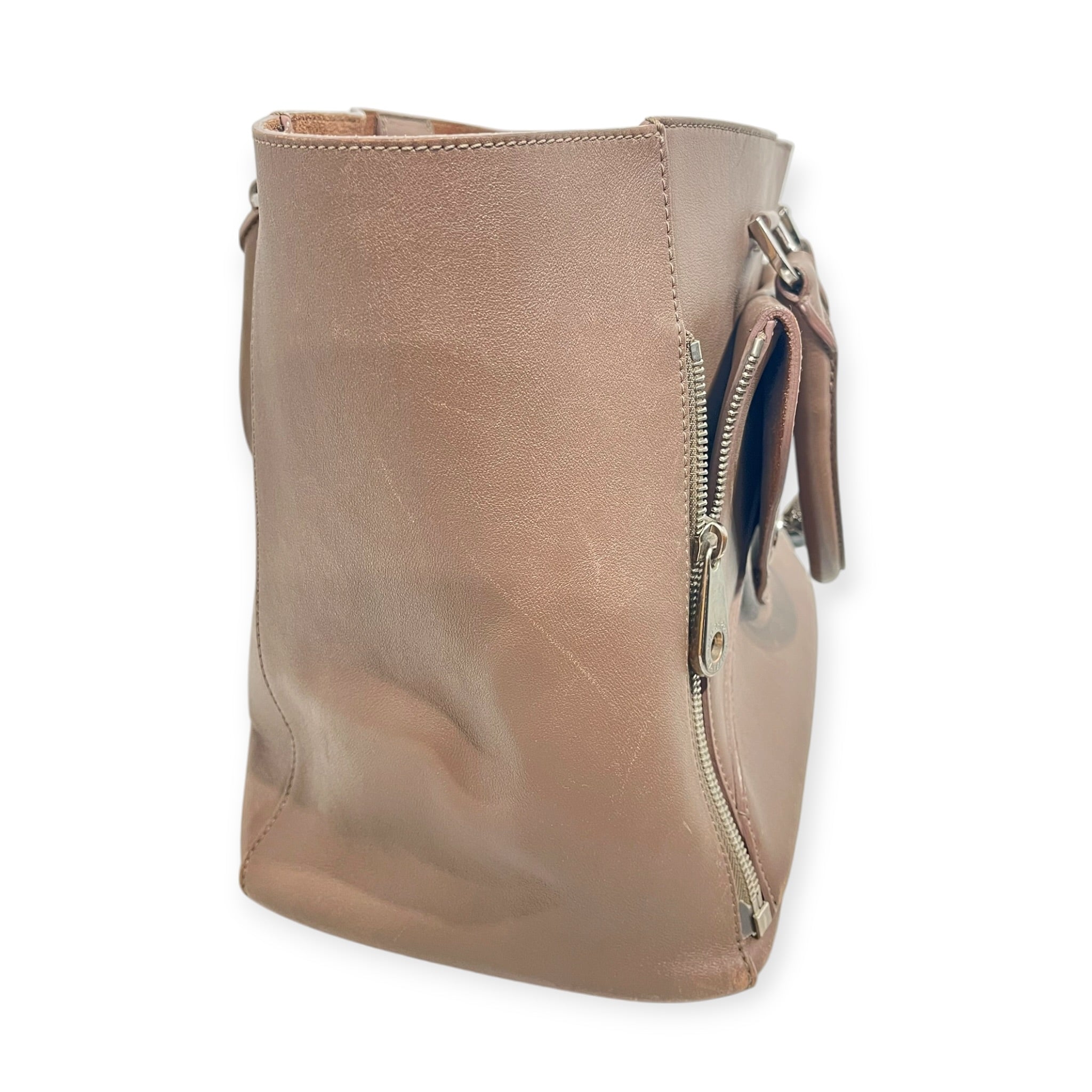 MULBERRY/Bag/Leather/BEG/TAUPE BROWN WILLOW TOTE BAG view 4