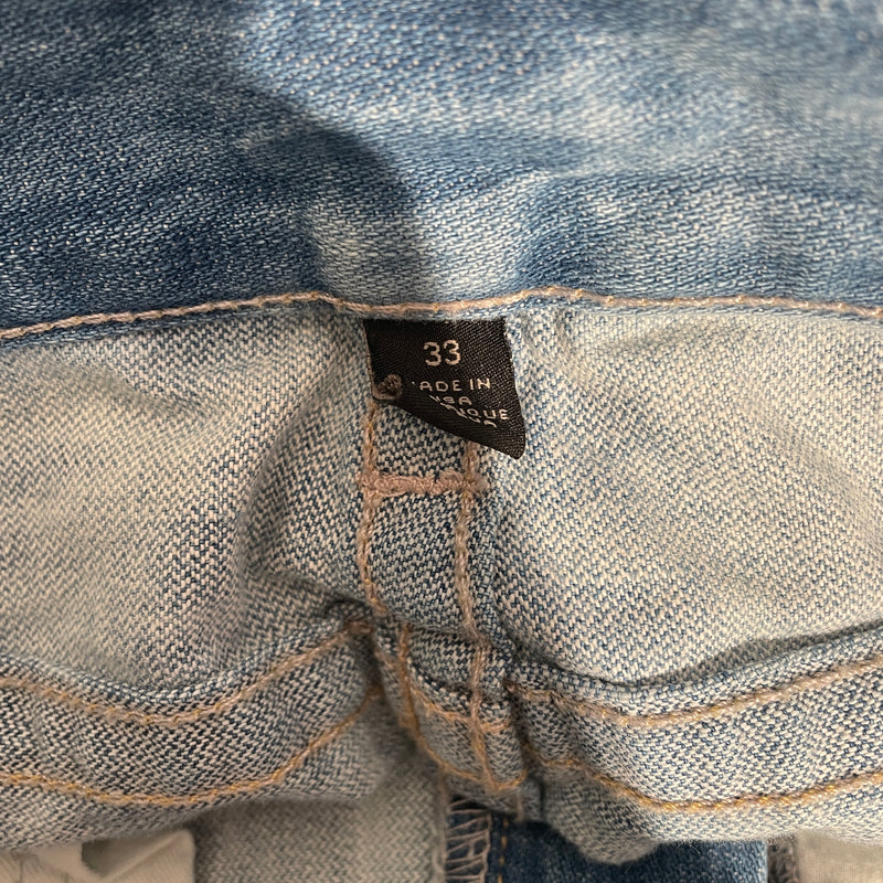 TRUE RELIGION/Straight Pants/33/Cotton/IDG/