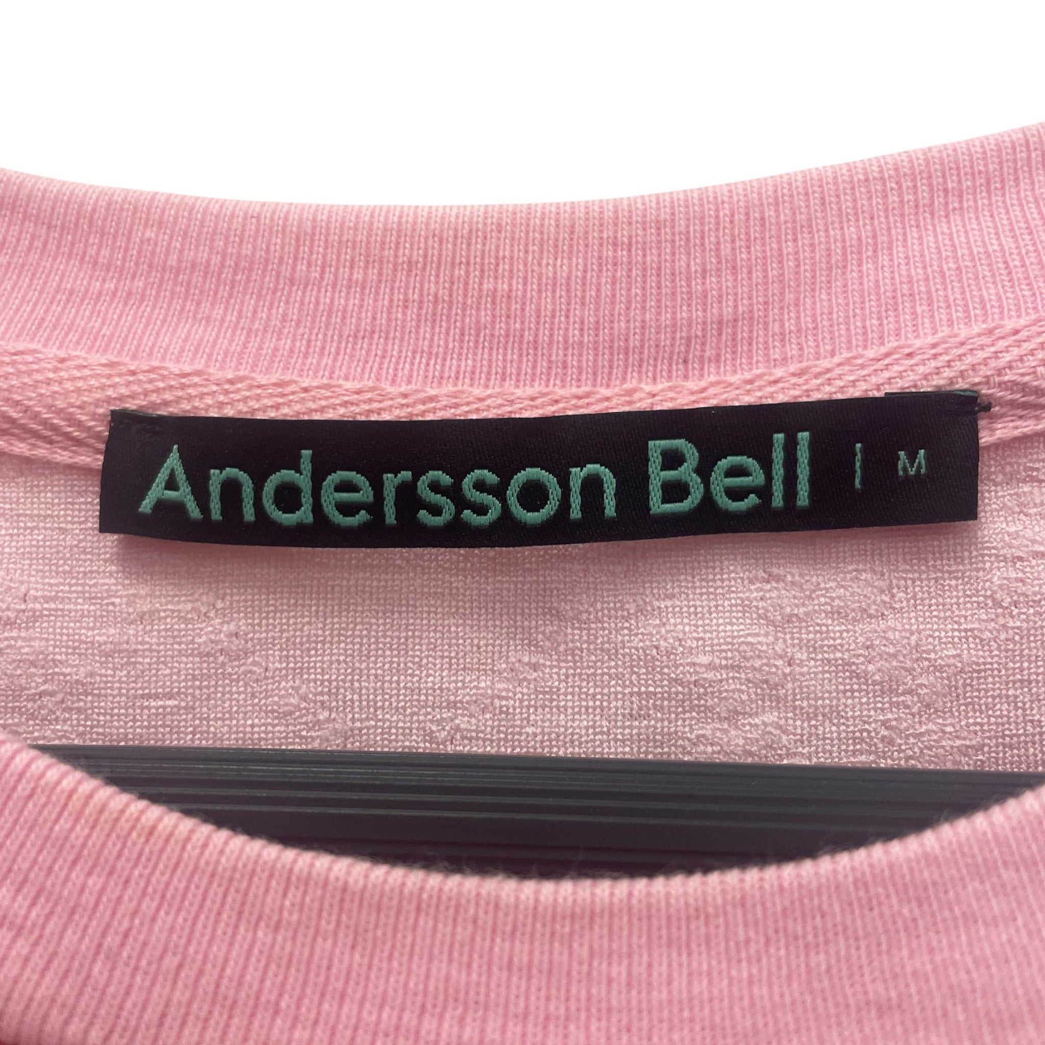 Andersson Bell/T-Shirt/M/All Over Print/Polyester/PNK/chiffon crinkle view 3