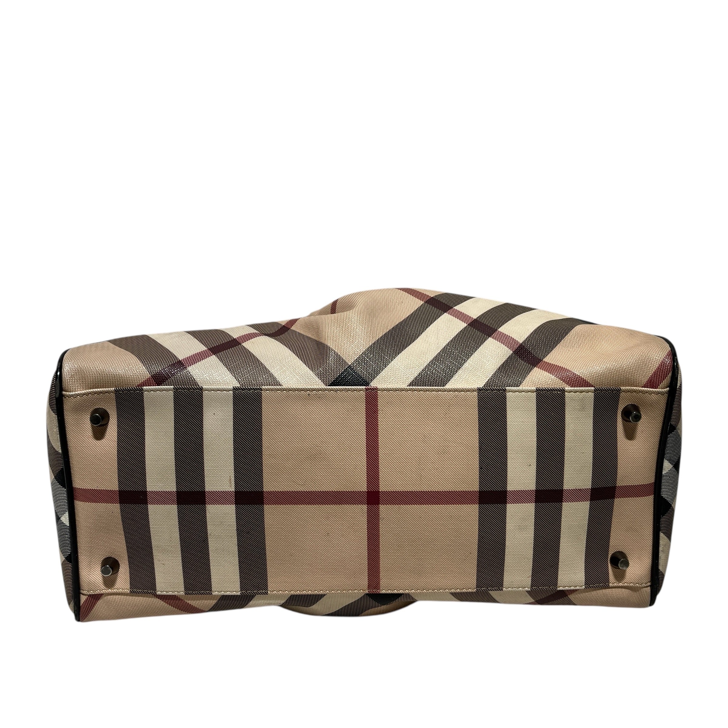 BURBERRY/Bag/Plaid/BEG/trim supernova check view 3