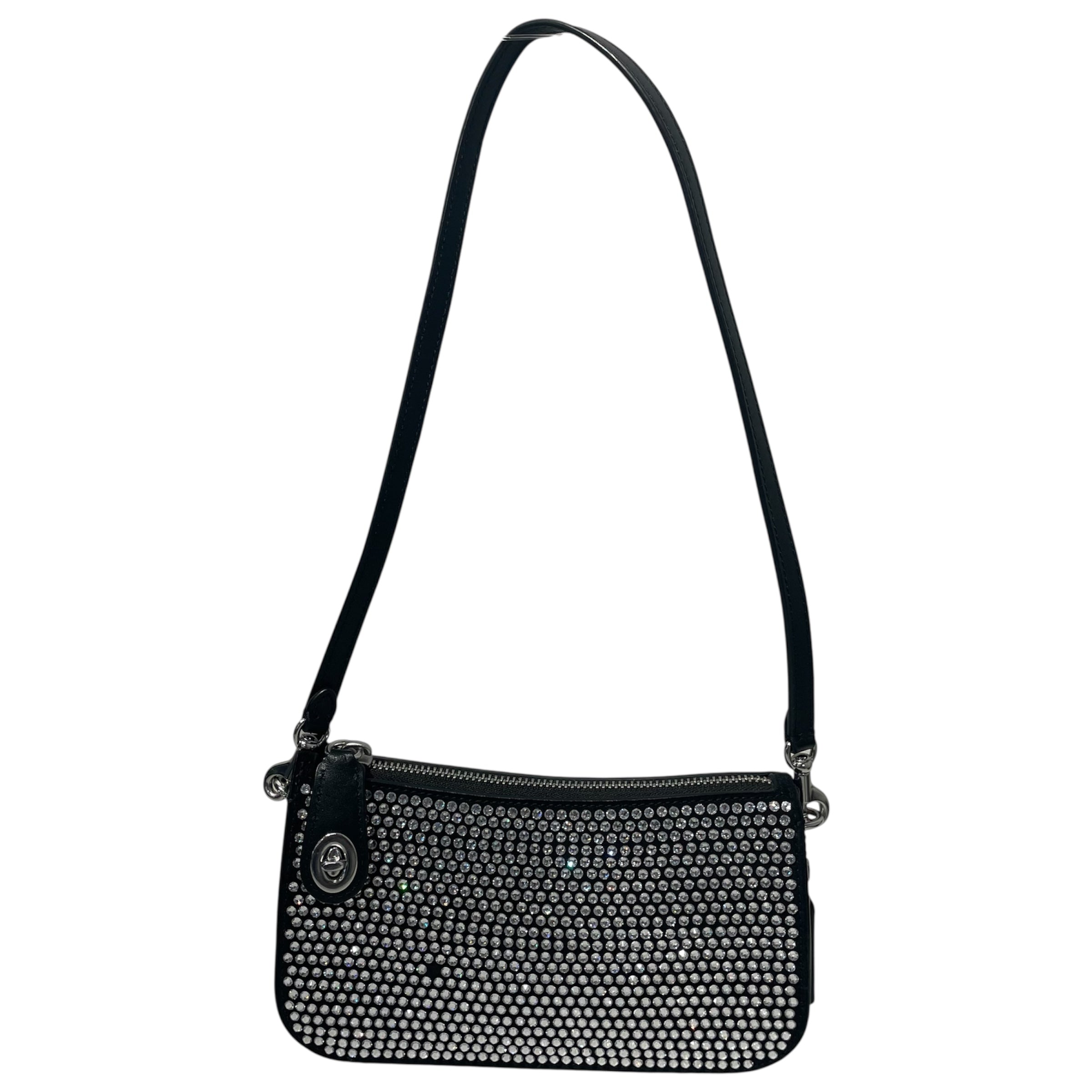 COACH/Cross Body Bag/S/Acrylic/BLK/CAOCH PENN view 1