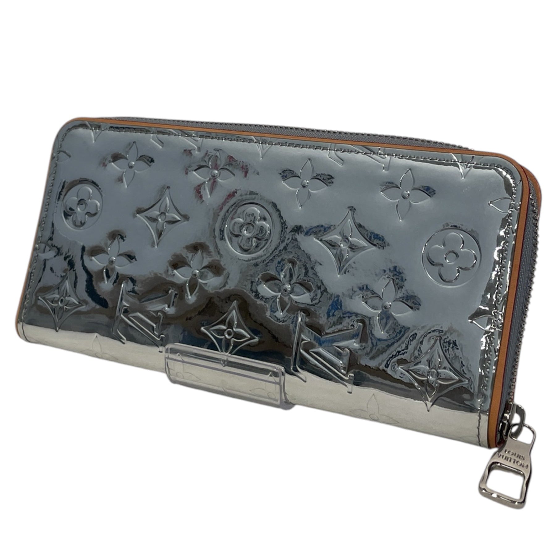 LOUIS VUITTON/Long Wallet/L/Monogram/SLV/Mirror Zippy view 2