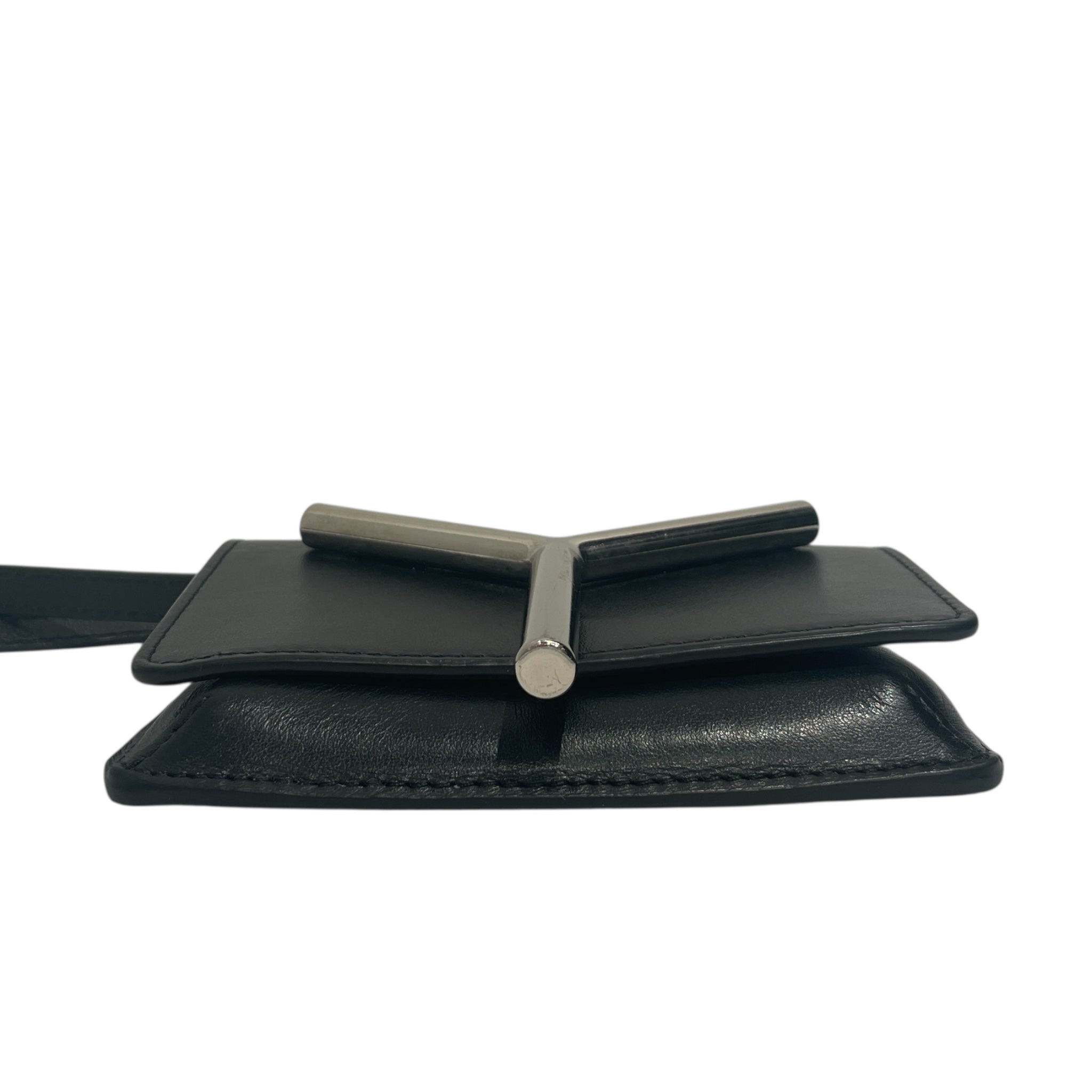 Y/PROJECT/Cross Body Bag/Leather/BLK/MINI WALLET WITH Y LOGO view 6