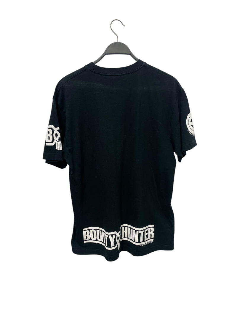 BOUNTY HUNTER/T-Shirt/L/Cotton/BLK/Graphic/NO PUNK NO FUNK