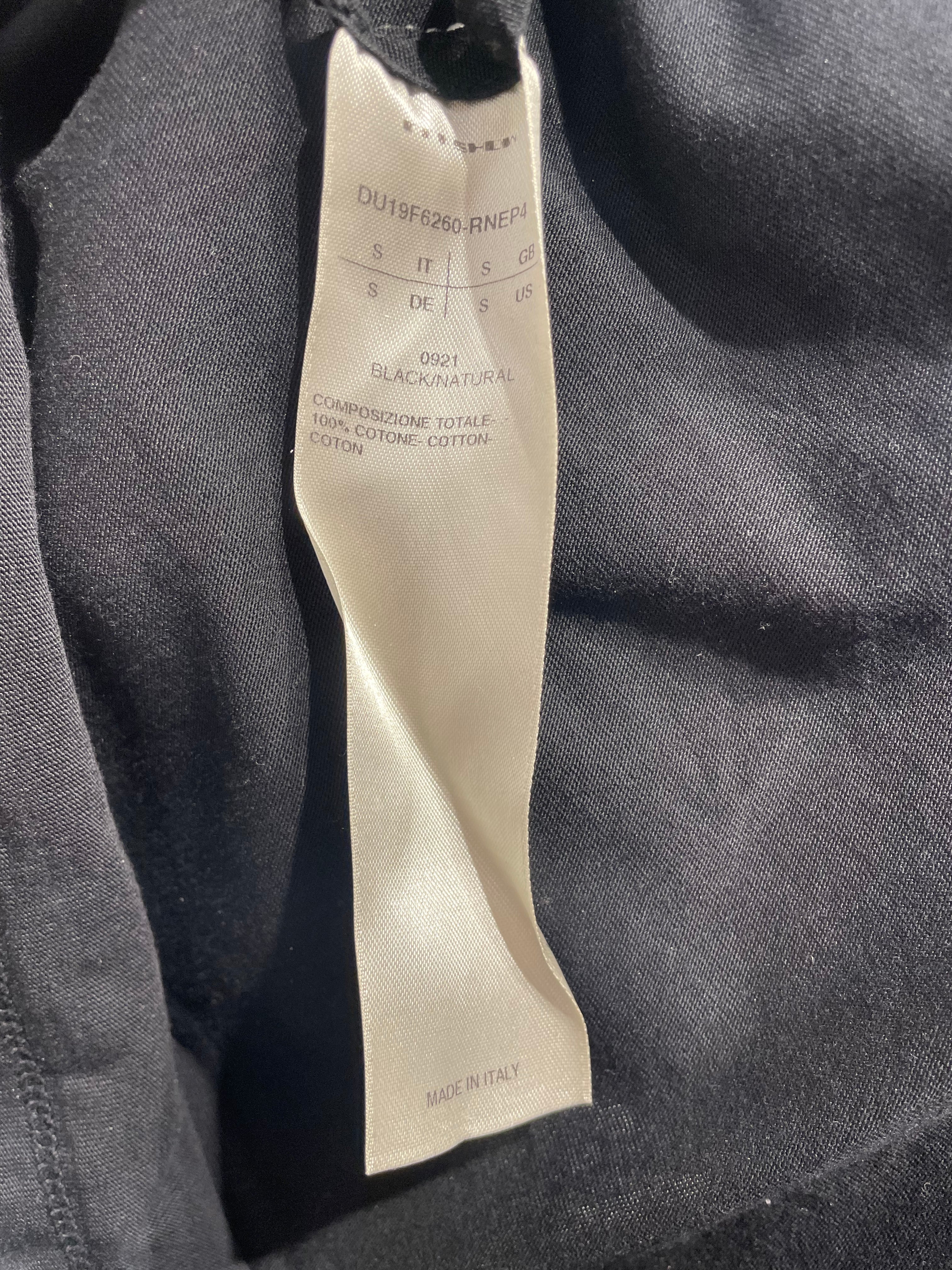 RICK OWENS DRKSHDW/LS T-Shirt/S/Cotton/BLK/DEEPER THAN A MOTHERS TEARS view 4