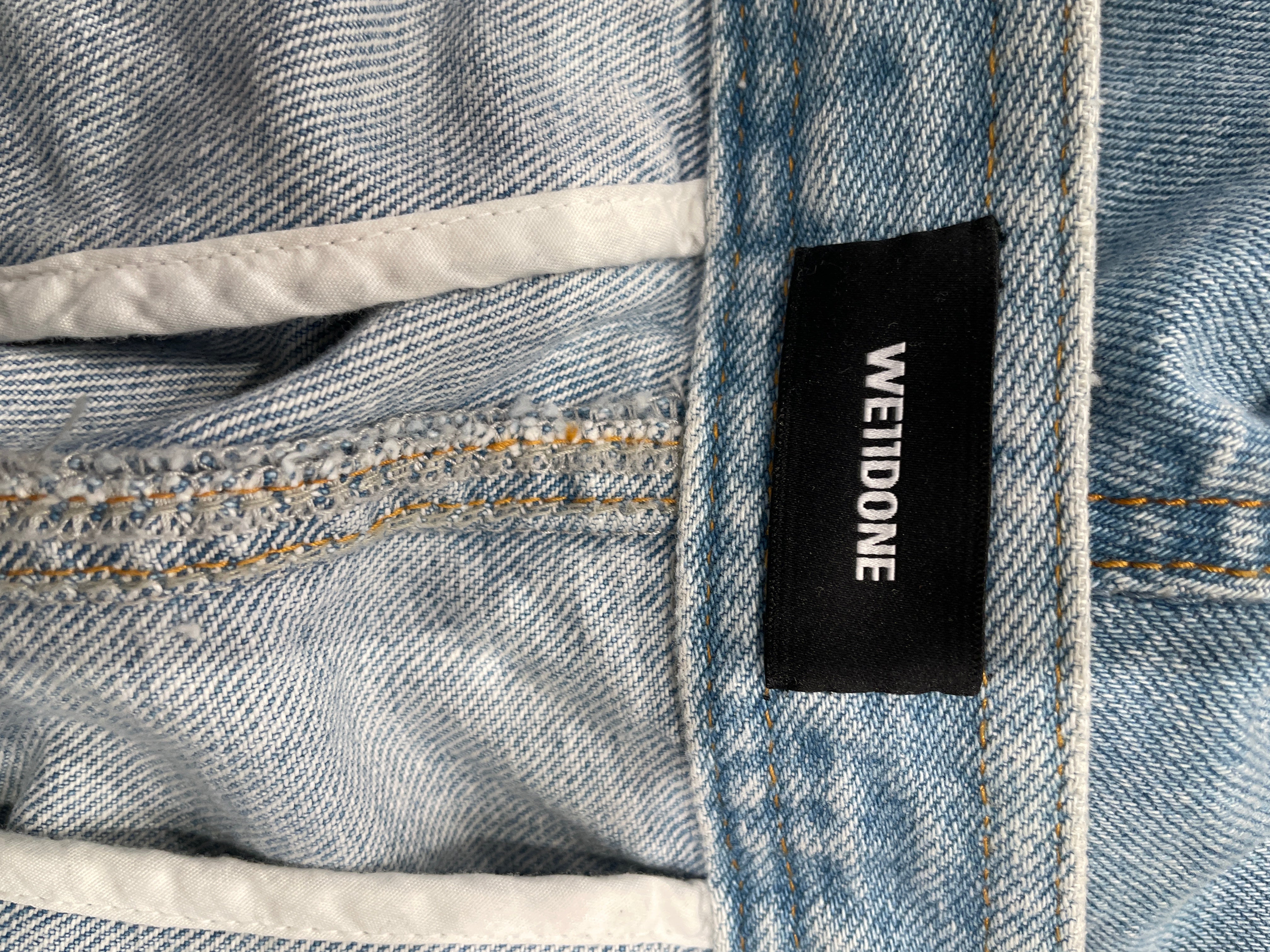 WE11DONE/Skinny Pants/L/Denim/BLU/ view 3