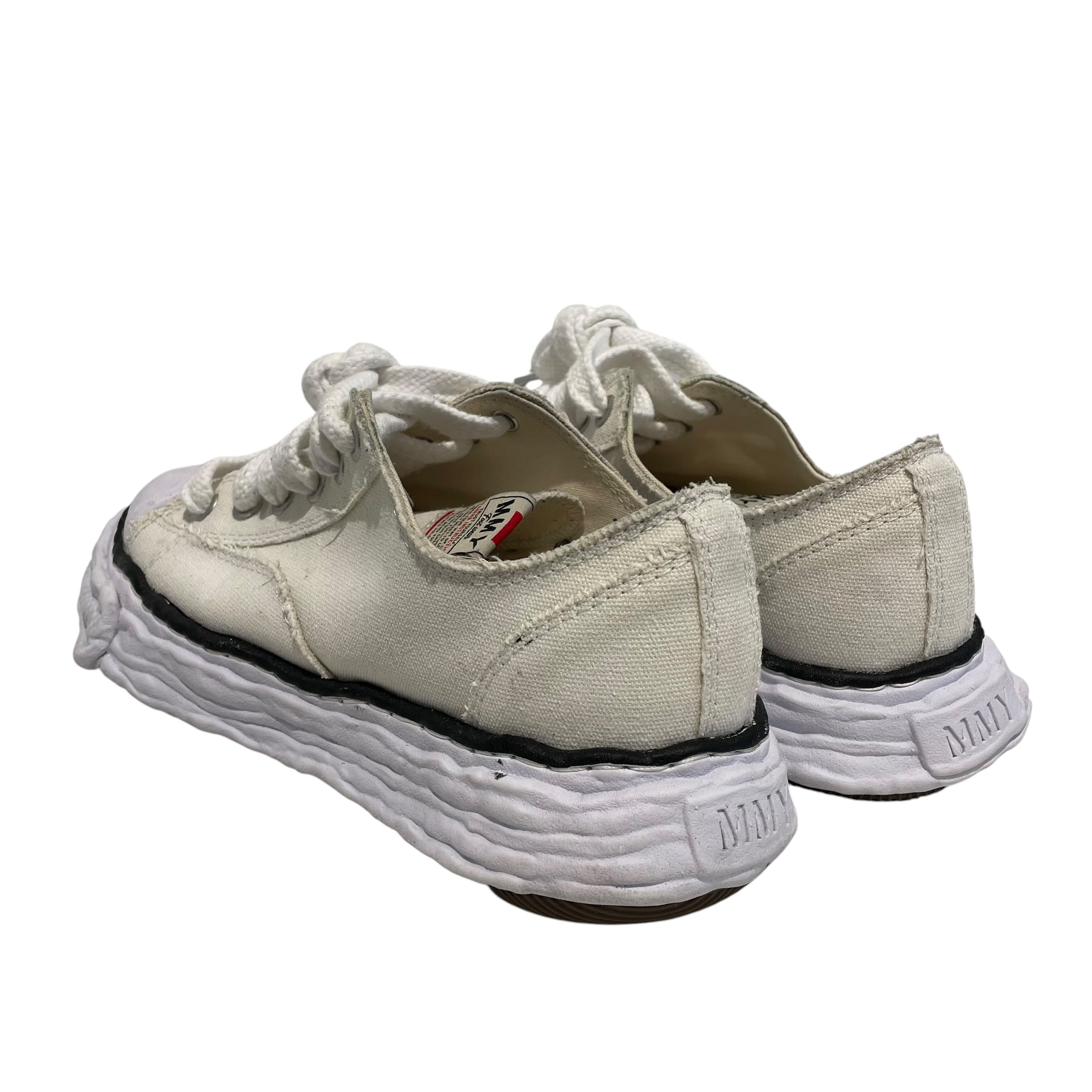 MIHARA YASUHIRO/Low-Sneakers/US 11/Cotton/WHT/ view 2