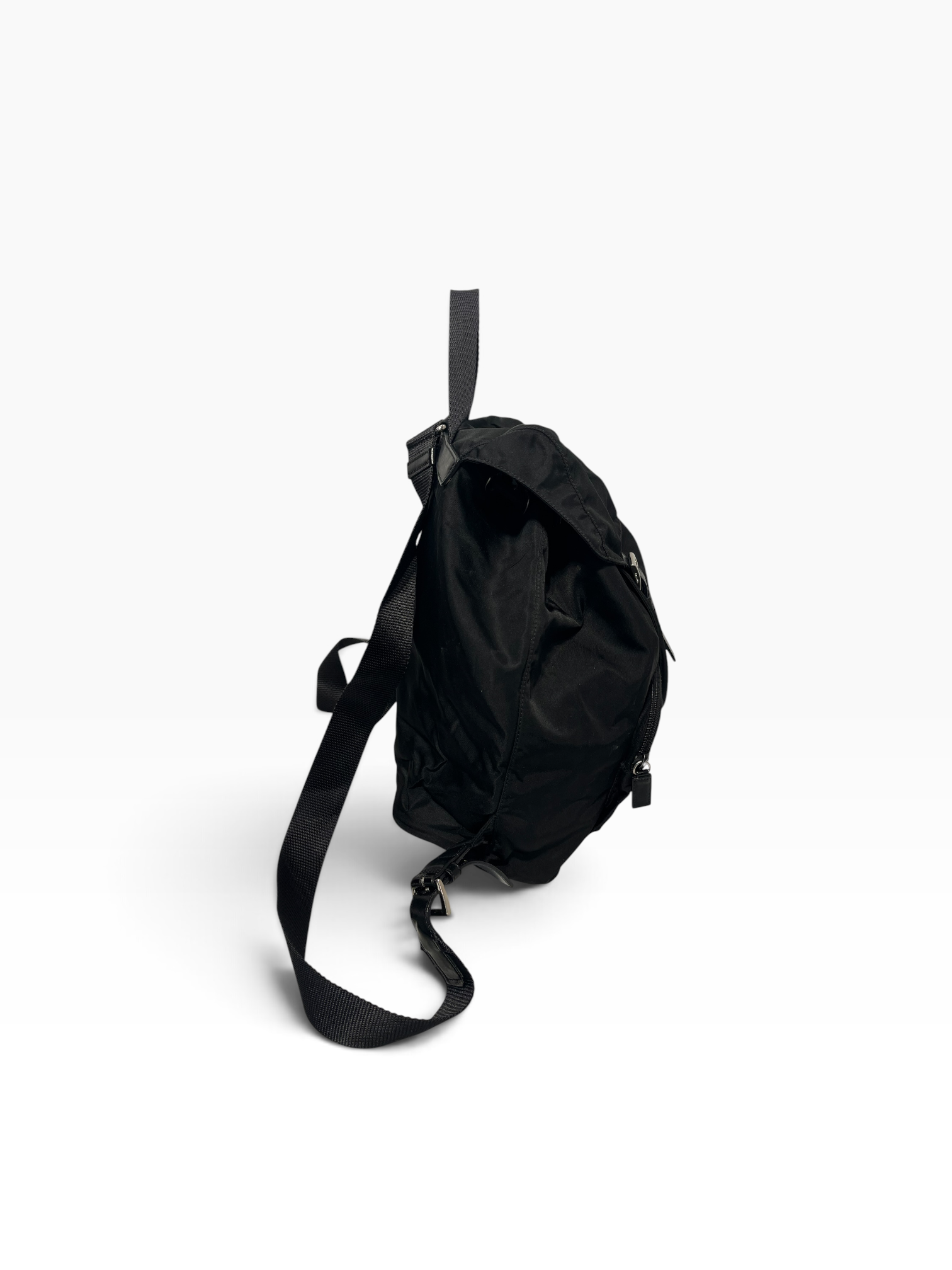 PRADA/Backpack/Nylon/BLK/53 view 4