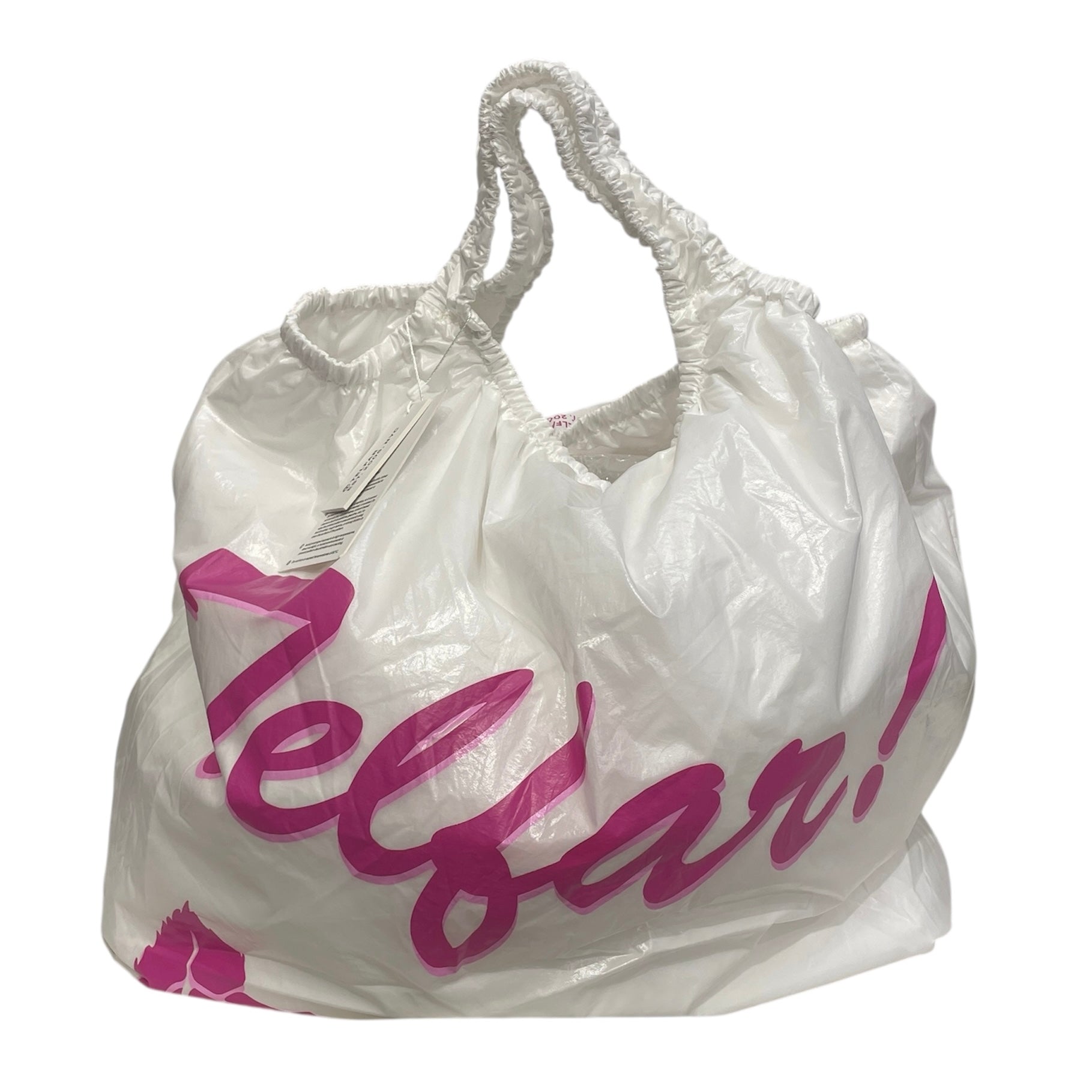 Telfar/Tote Bag/All Over Print/Acrylic/WHT/840258683736 view 1