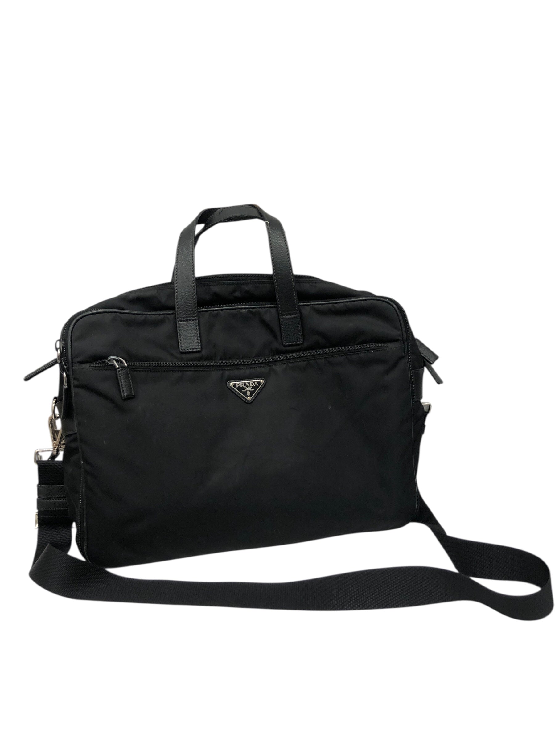 PRADA/Bag/Nylon/BLK/BUISINESS BAG view 1