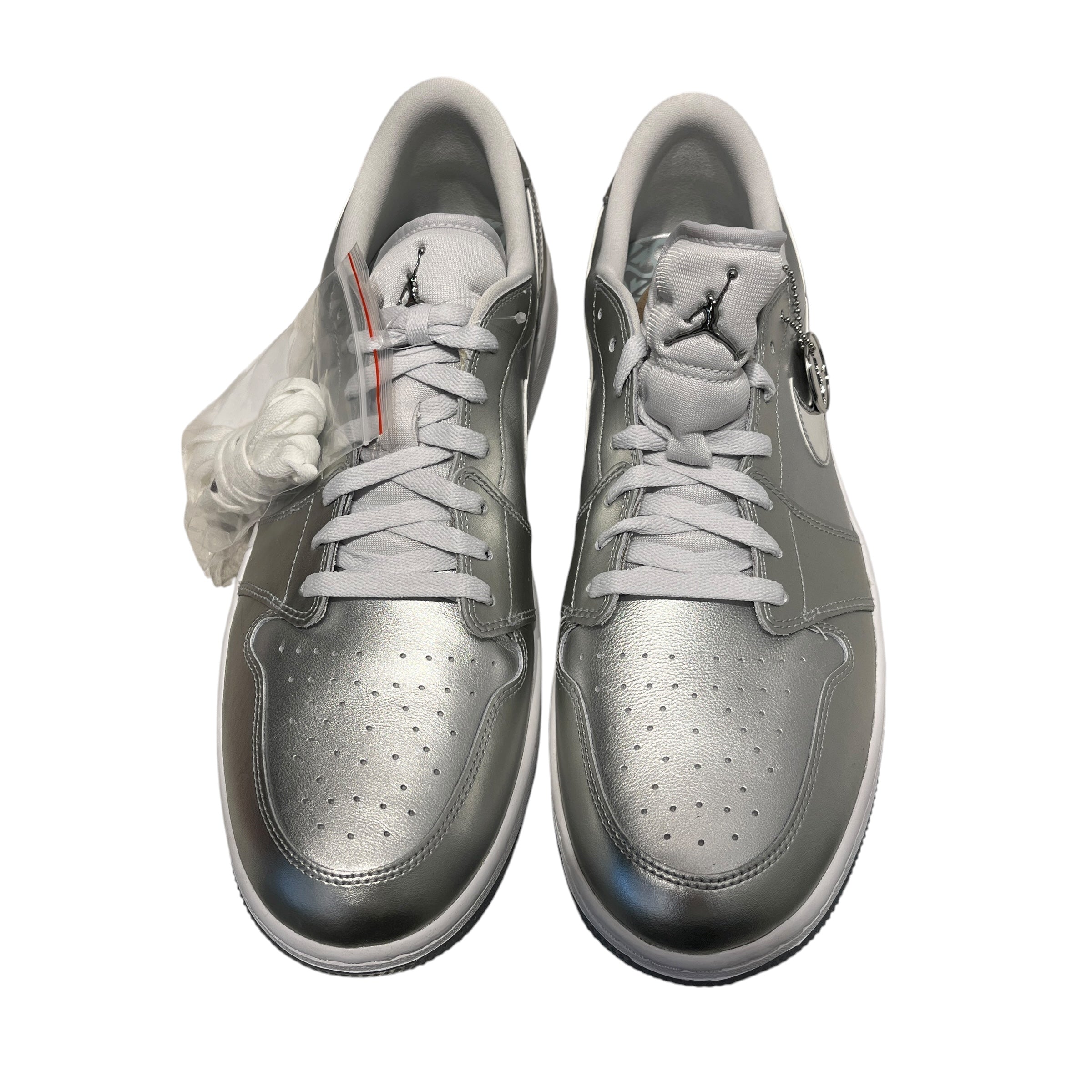 NIKE/Low-Sneakers/US 15/Leather/SLV/JORDAN 1 LOW GOLF GIFT GIVING view 6