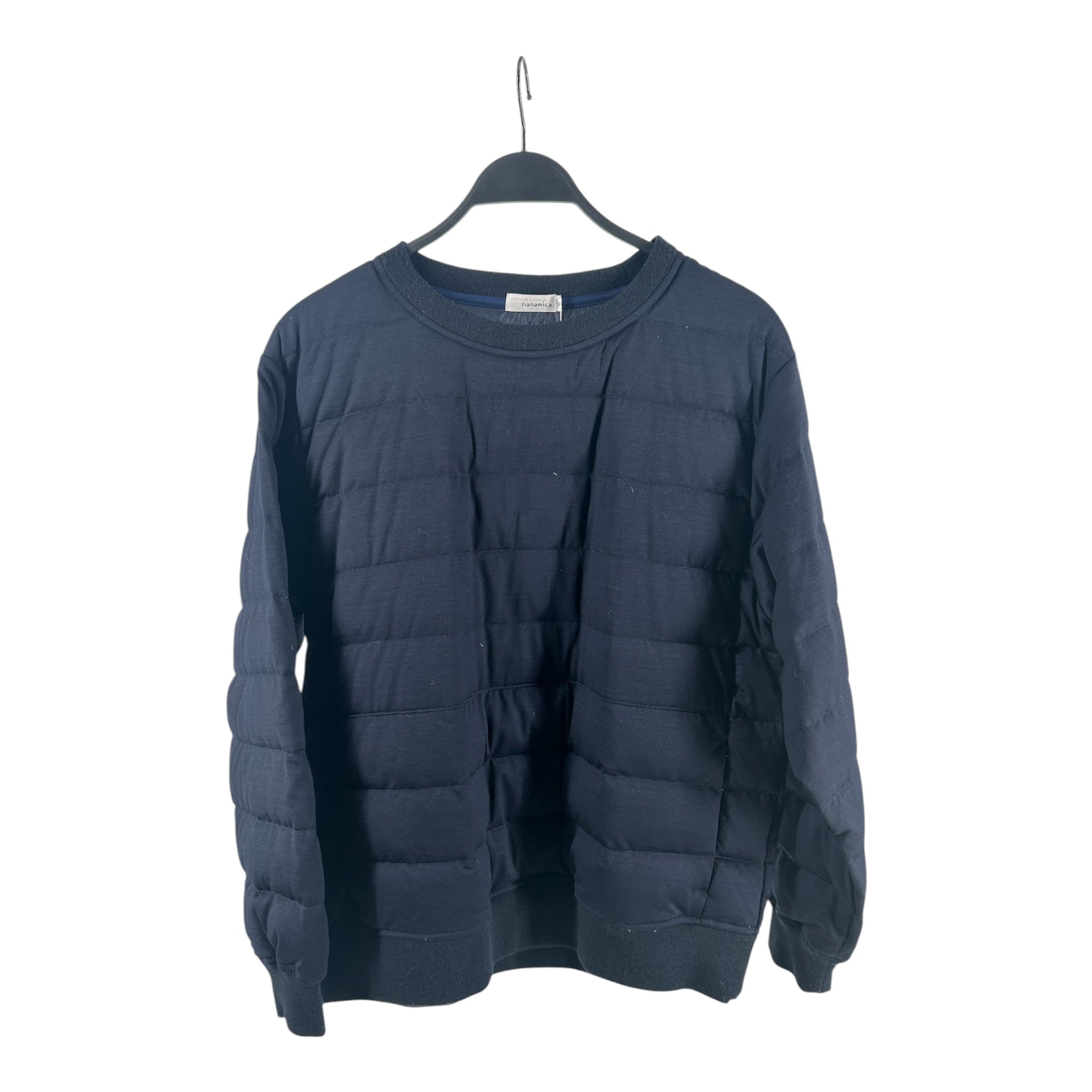 nanamica/Sweatshirt/M/Wool/NVY/SUAF712 view 1
